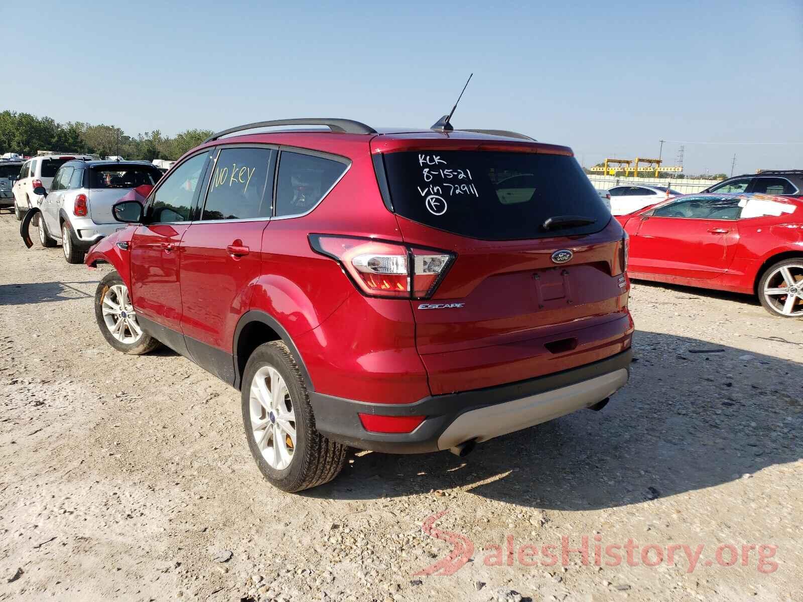 1FMCU9HD6JUB72911 2018 FORD ESCAPE