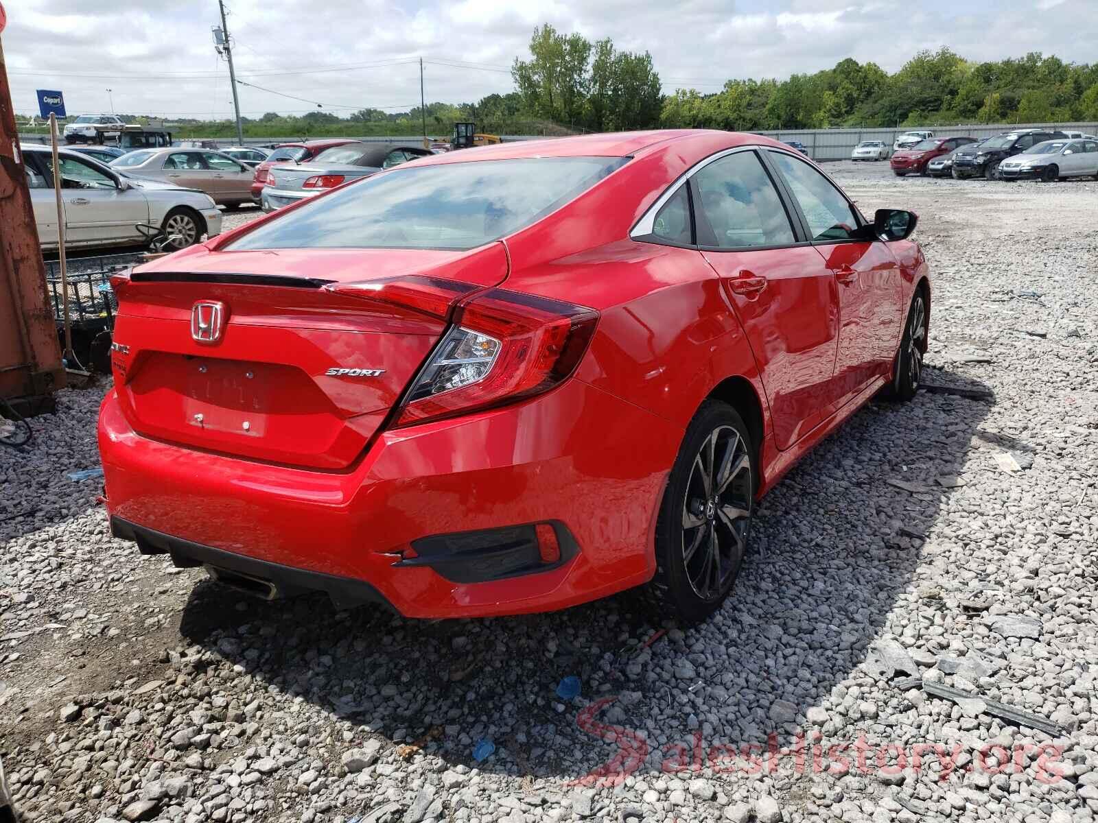 2HGFC2F83KH531204 2019 HONDA CIVIC