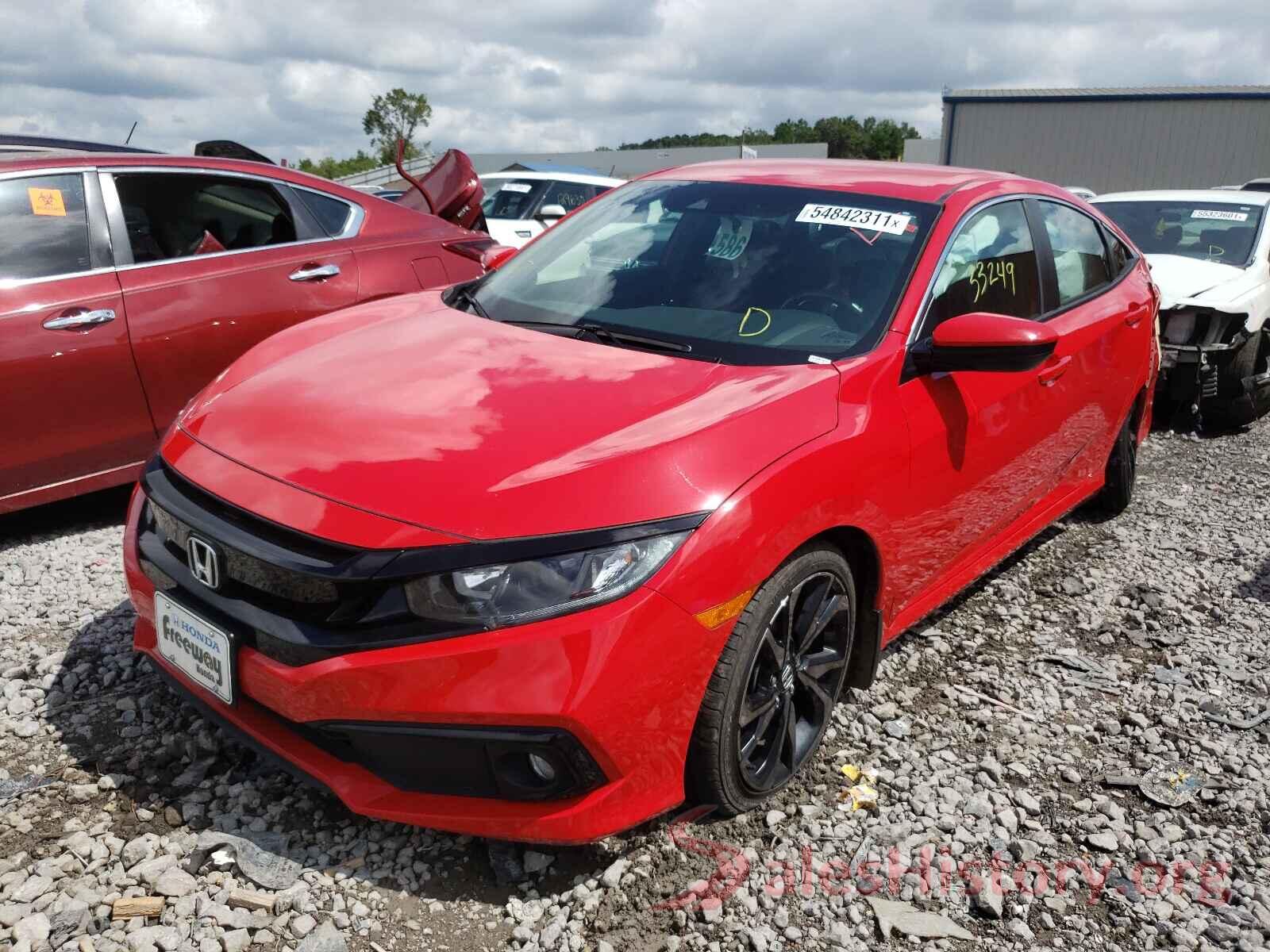 2HGFC2F83KH531204 2019 HONDA CIVIC