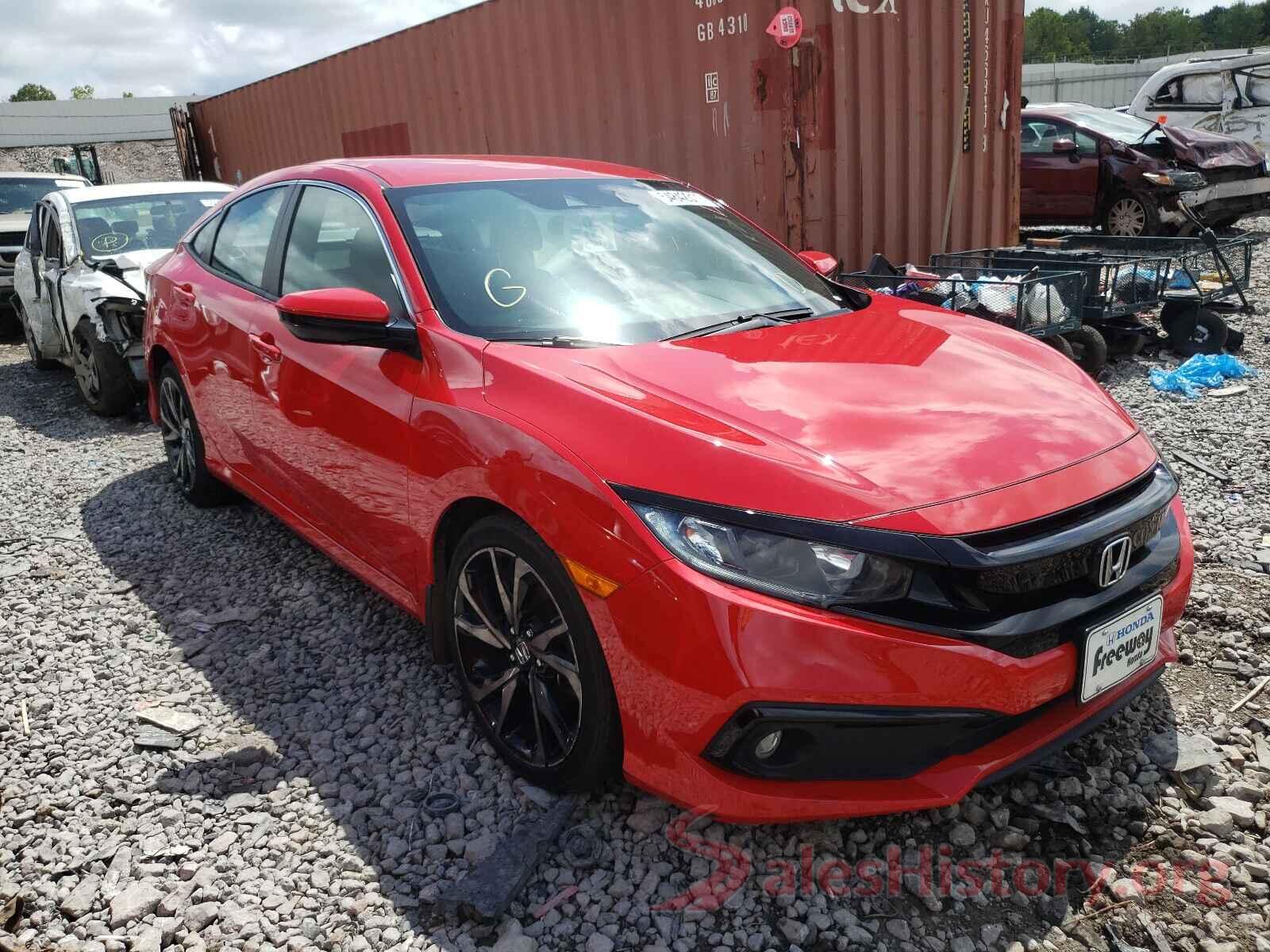 2HGFC2F83KH531204 2019 HONDA CIVIC