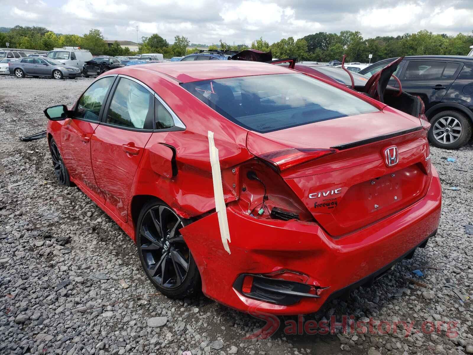 2HGFC2F83KH531204 2019 HONDA CIVIC