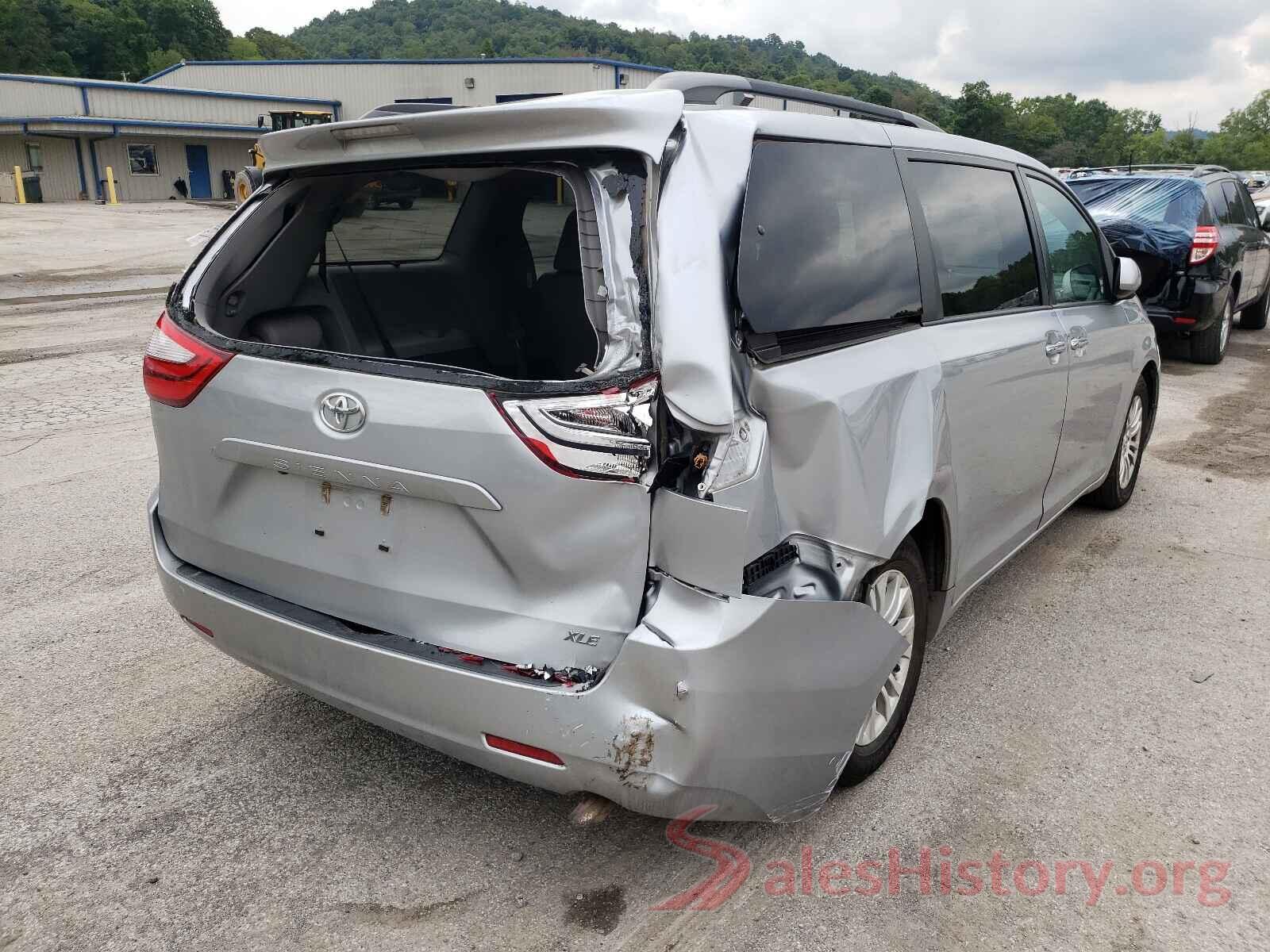 5TDYK3DCXGS700361 2016 TOYOTA SIENNA