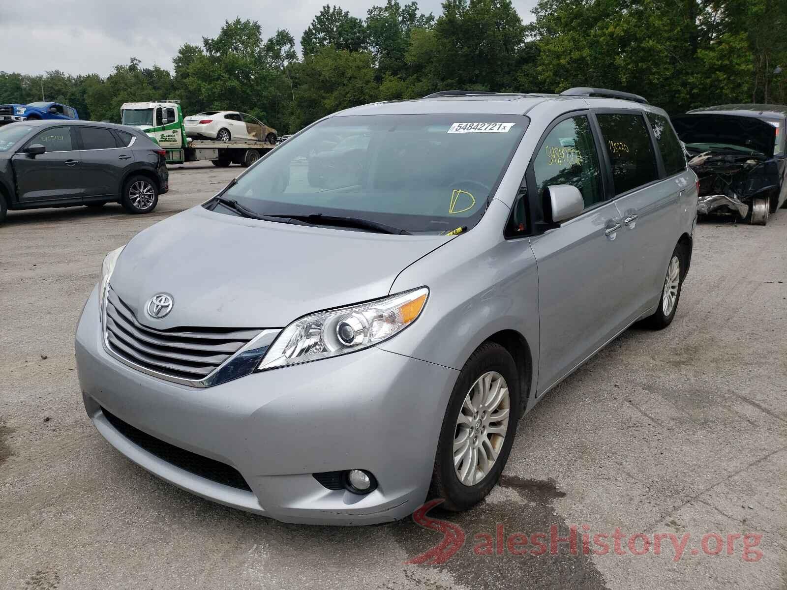 5TDYK3DCXGS700361 2016 TOYOTA SIENNA