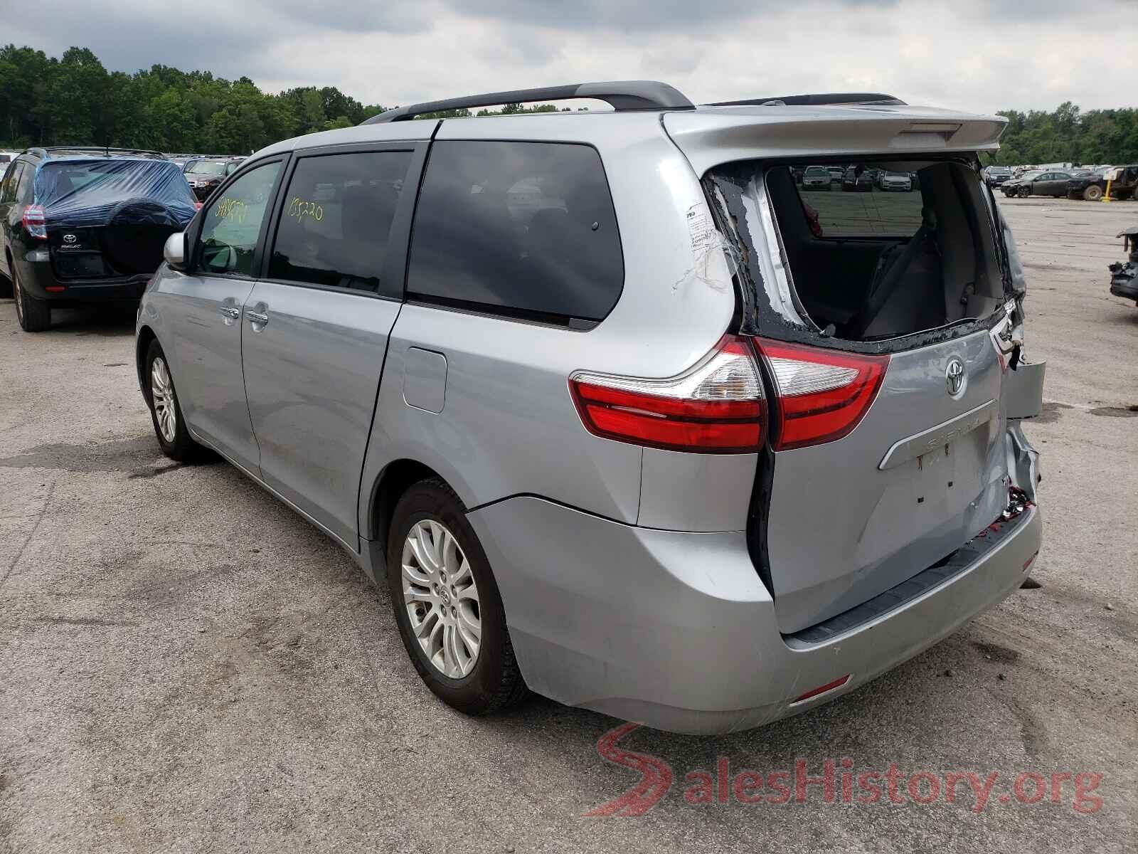 5TDYK3DCXGS700361 2016 TOYOTA SIENNA