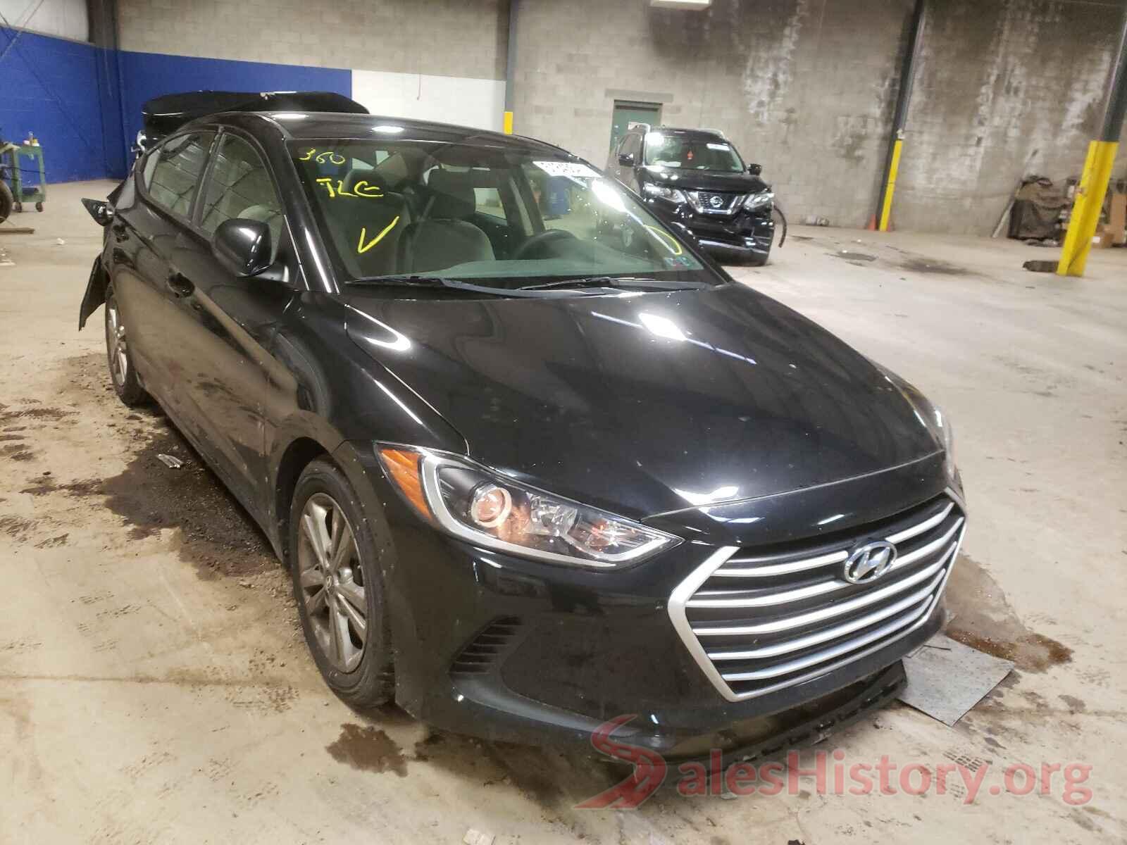 5NPD84LFXHH011734 2017 HYUNDAI ELANTRA