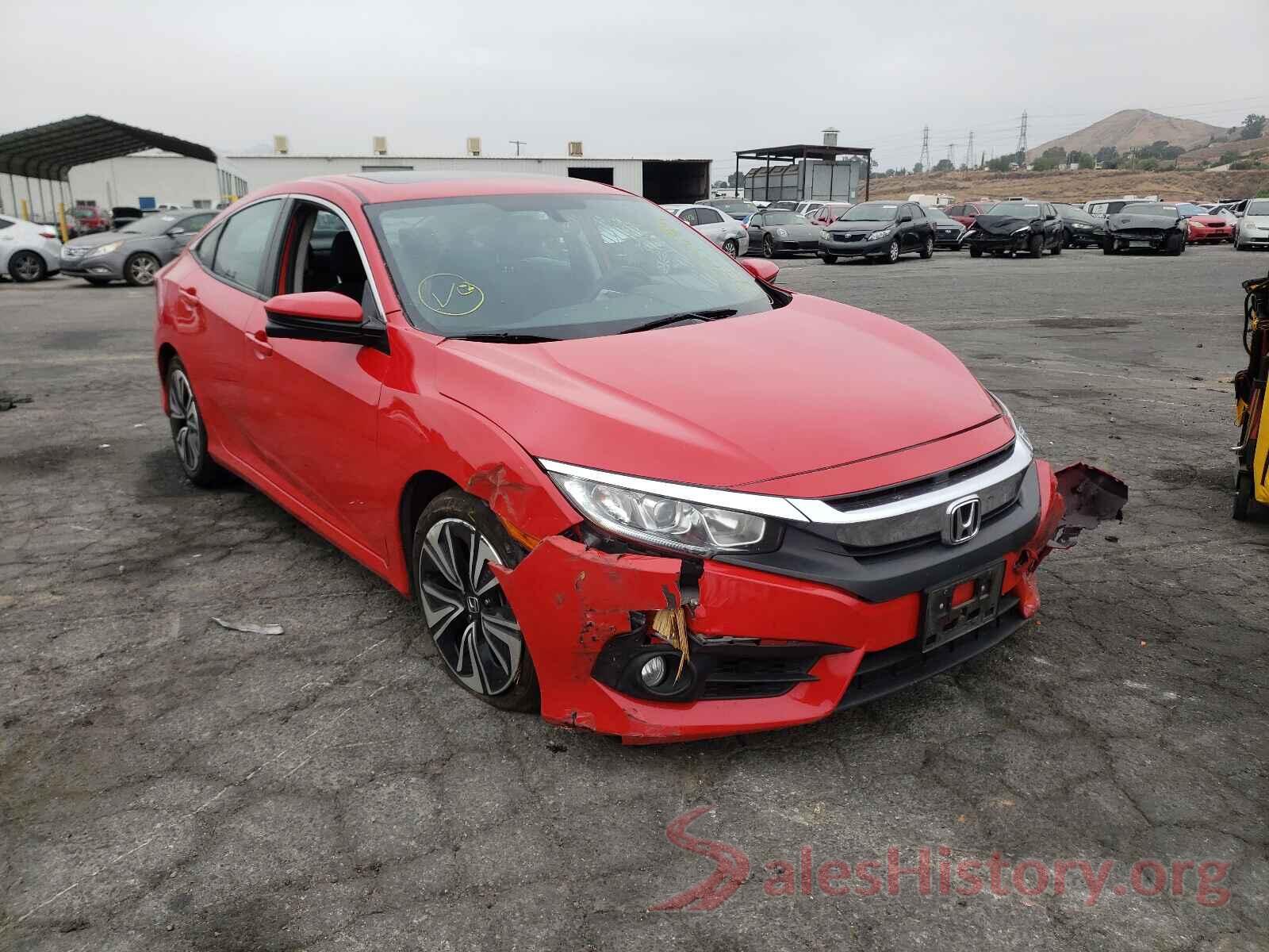 2HGFC1F35GH657487 2016 HONDA CIVIC