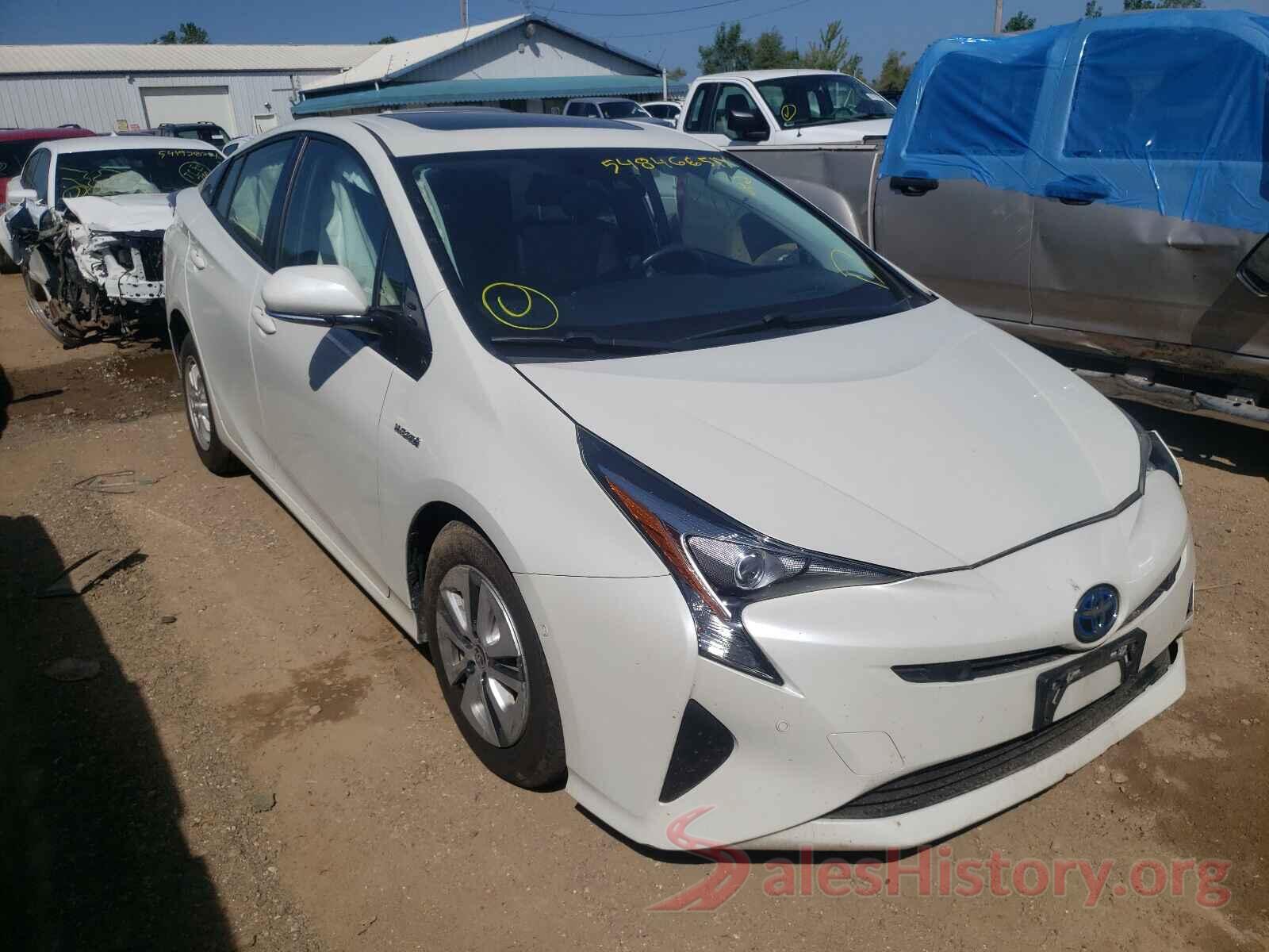 JTDKARFU6H3046477 2017 TOYOTA PRIUS