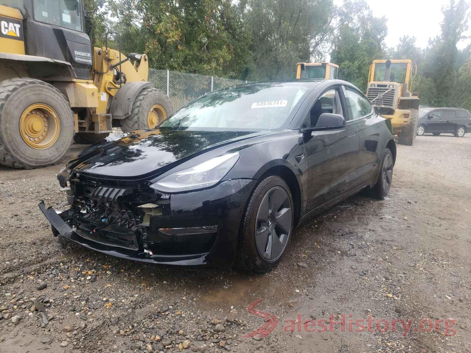 5YJ3E1EA3MF991112 2021 TESLA MODEL 3