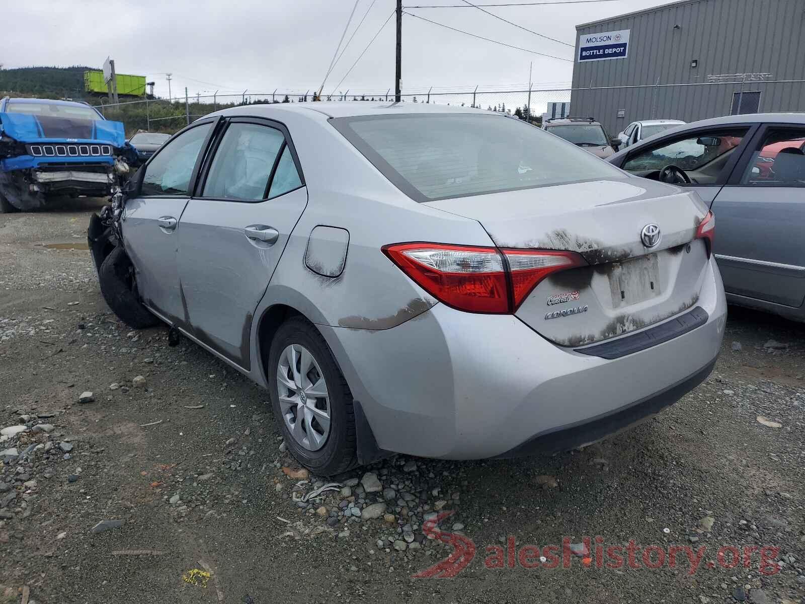 2T1BURHEXGC540599 2016 TOYOTA COROLLA