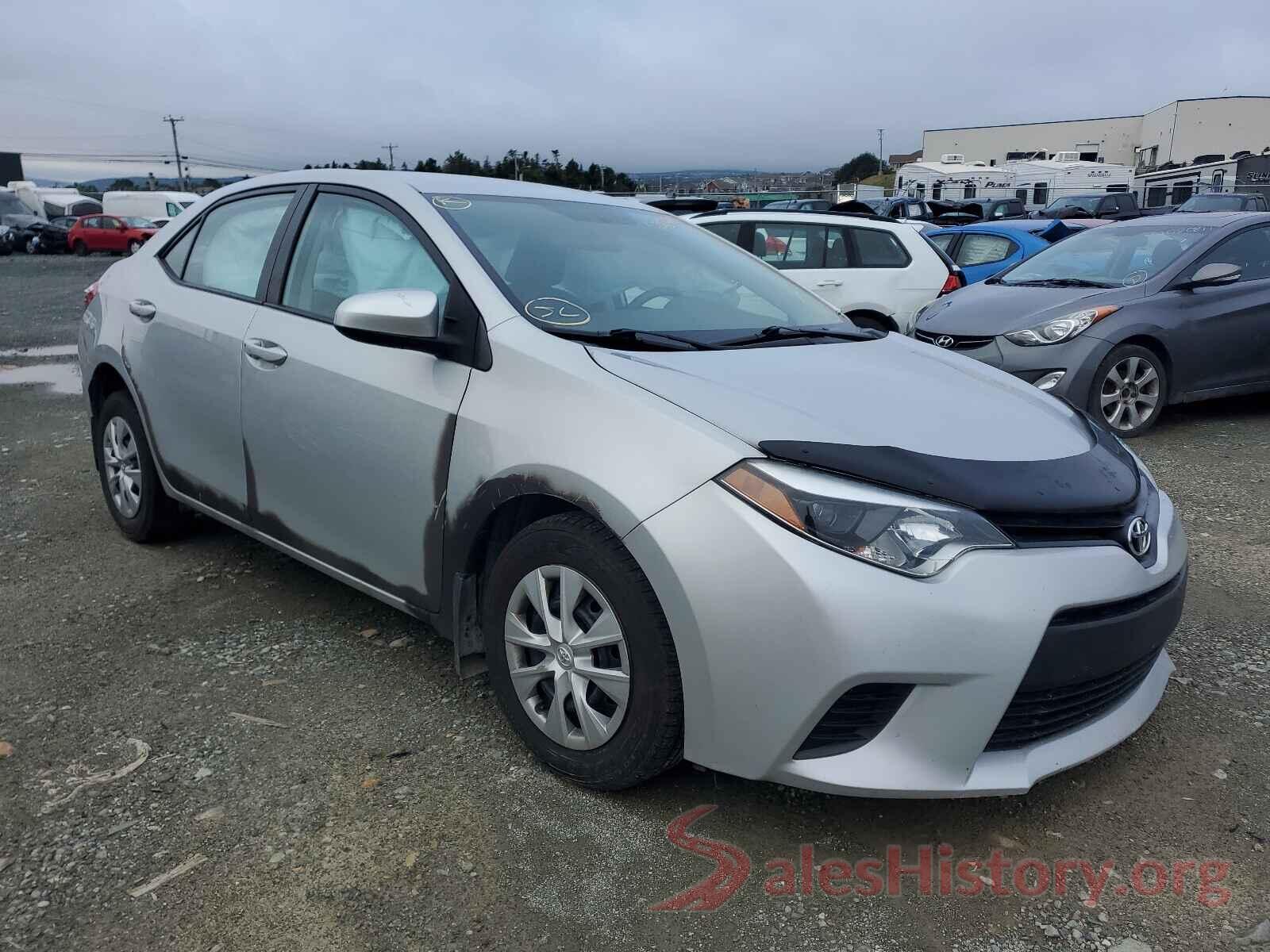 2T1BURHEXGC540599 2016 TOYOTA COROLLA