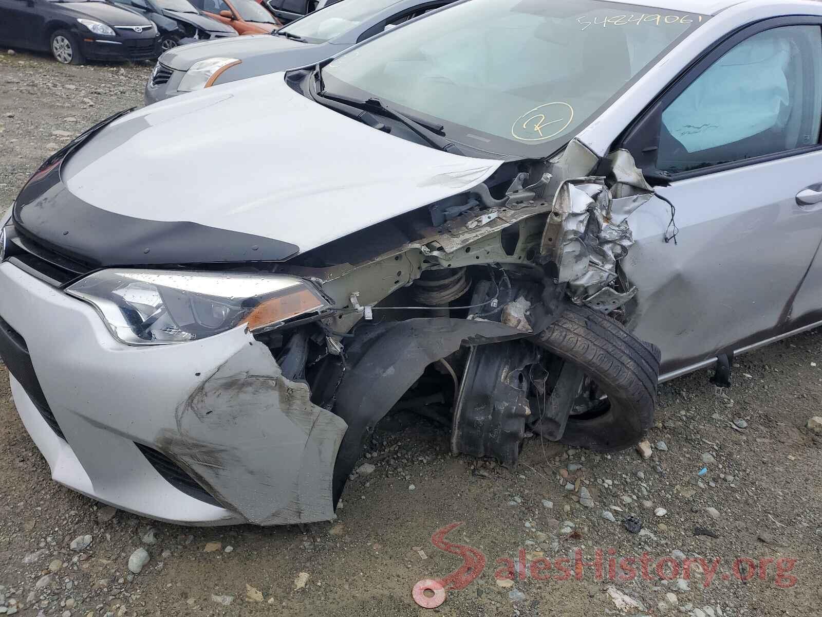 2T1BURHEXGC540599 2016 TOYOTA COROLLA