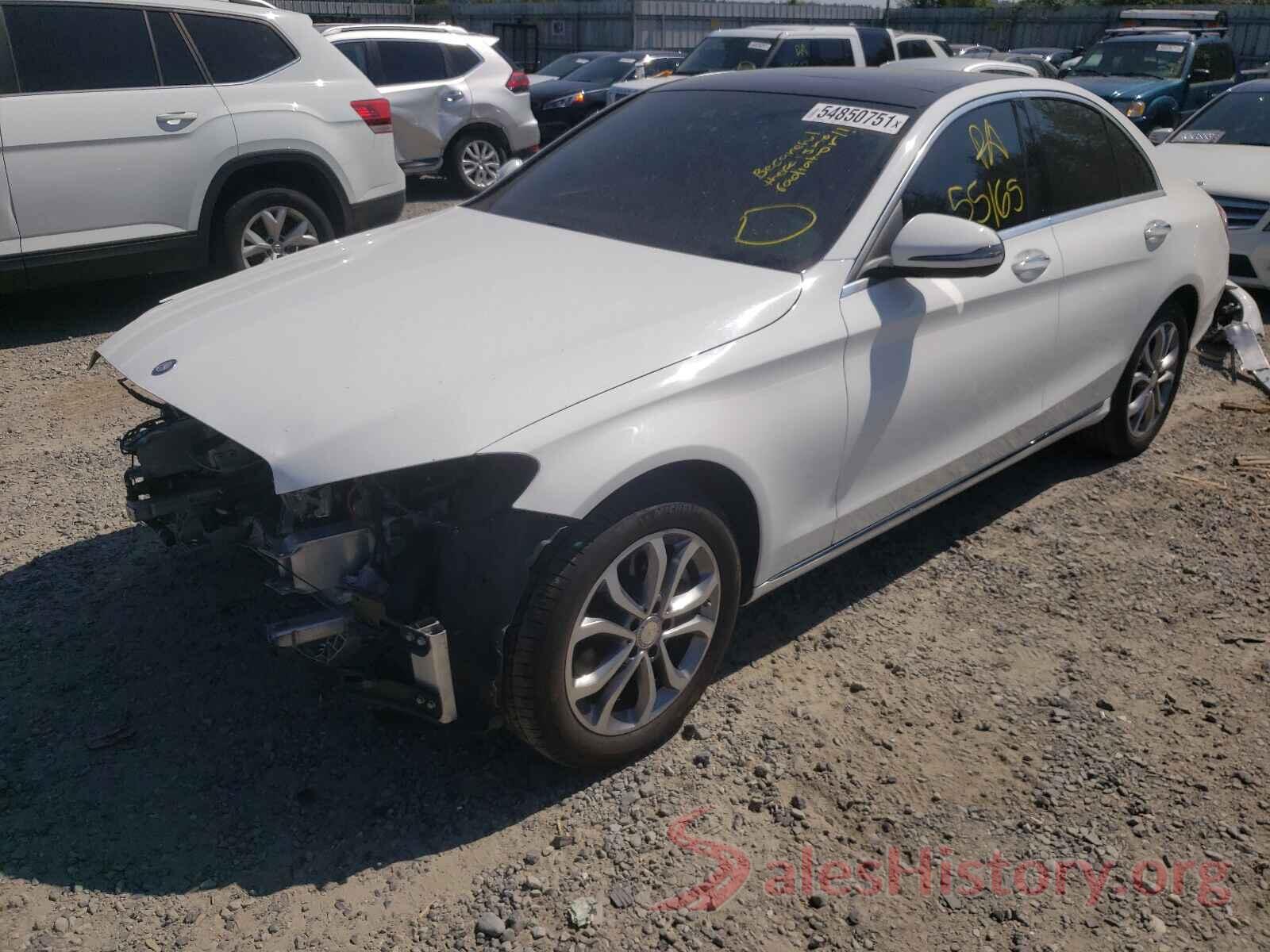 55SWF4KB3GU135756 2016 MERCEDES-BENZ C-CLASS