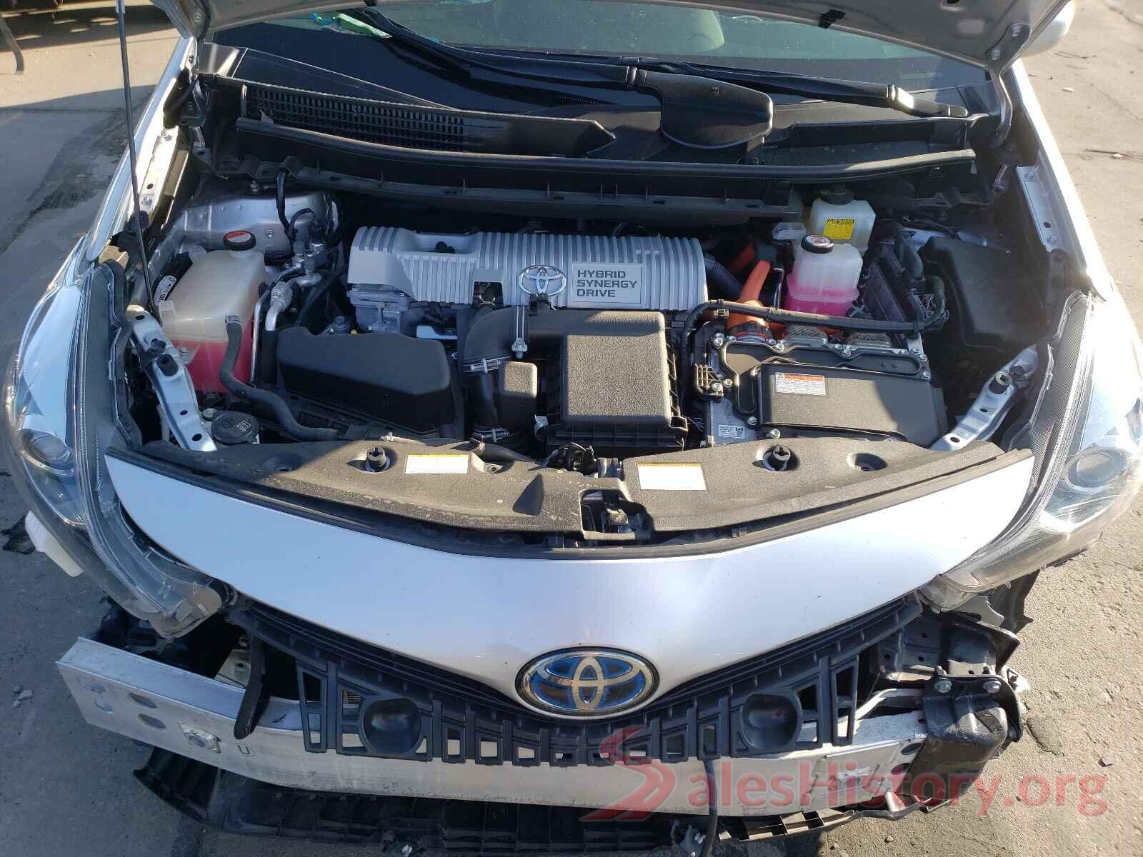 JTDZN3EU3HJ059779 2017 TOYOTA PRIUS