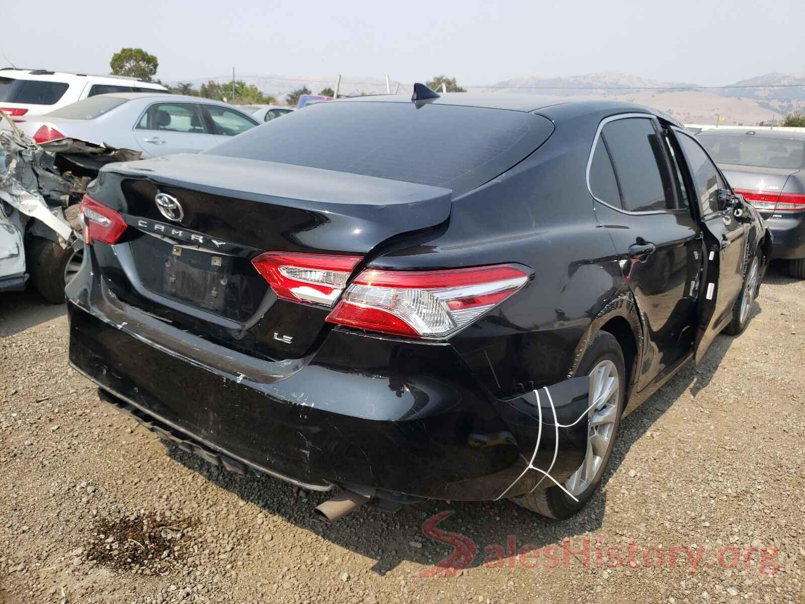 4T1B11HK0KU805084 2019 TOYOTA CAMRY