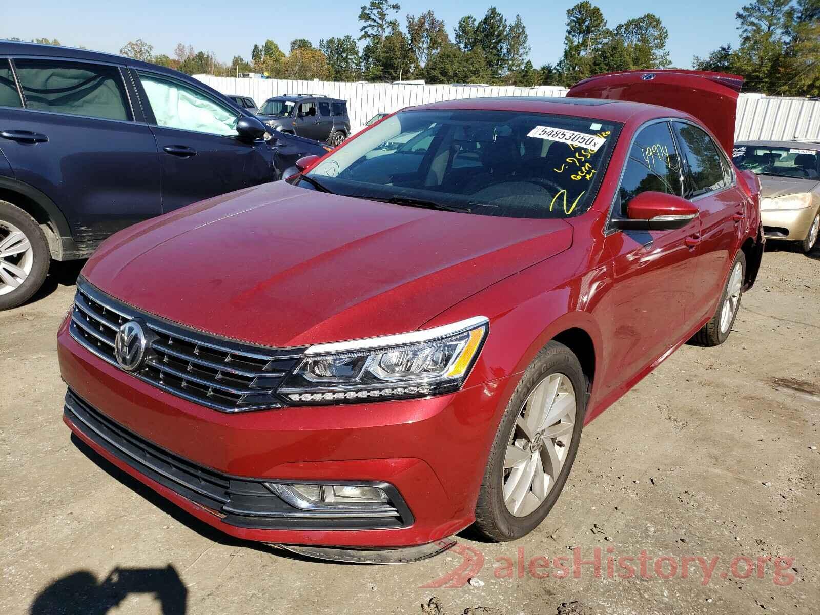 1VWBA7A37JC007550 2018 VOLKSWAGEN PASSAT