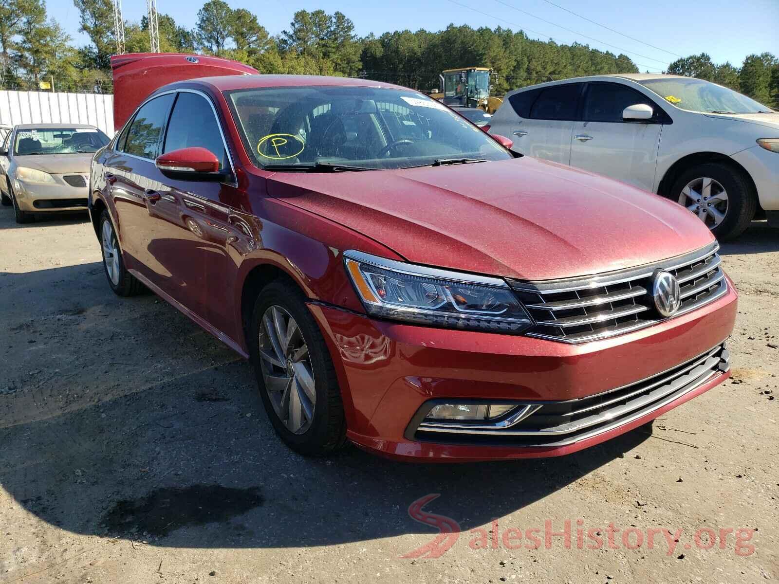 1VWBA7A37JC007550 2018 VOLKSWAGEN PASSAT