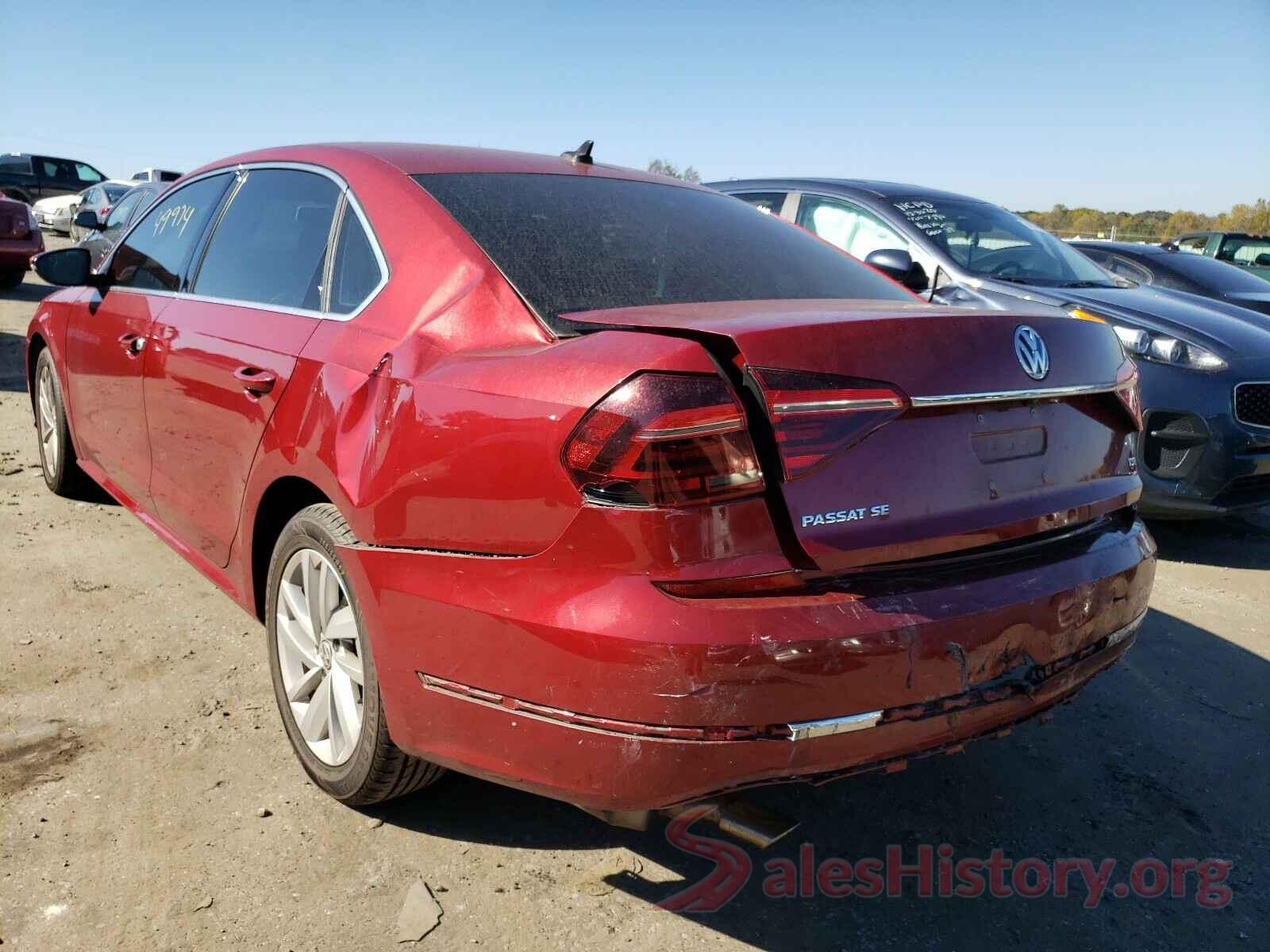 1VWBA7A37JC007550 2018 VOLKSWAGEN PASSAT