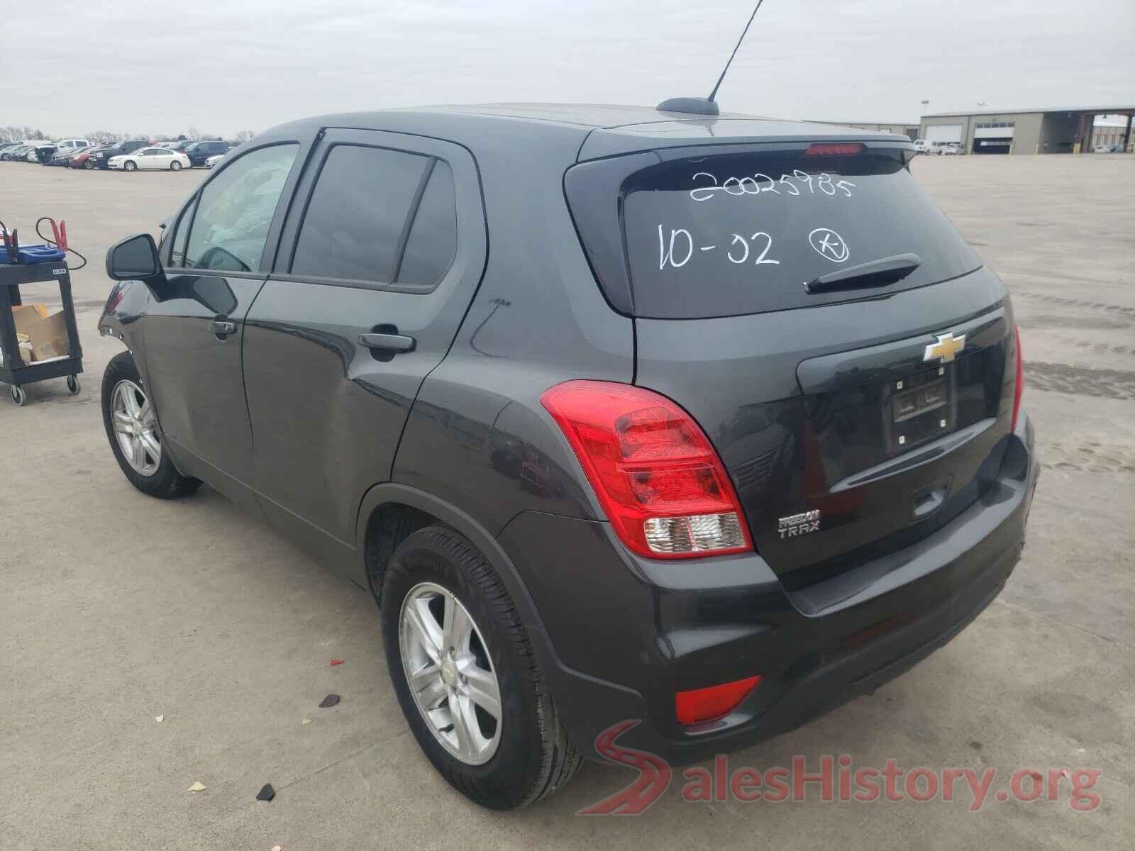 3GNCJKSB4KL215849 2019 CHEVROLET TRAX