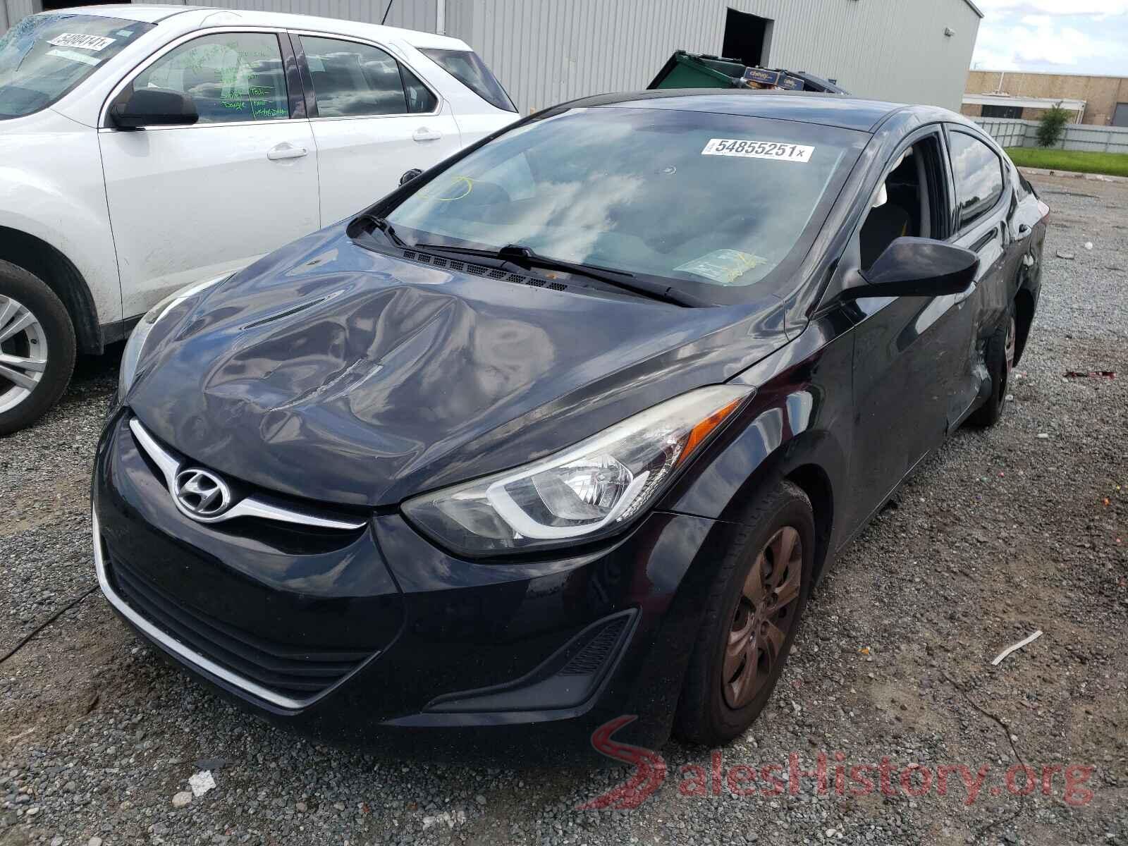 5NPDH4AE5GH677571 2016 HYUNDAI ELANTRA