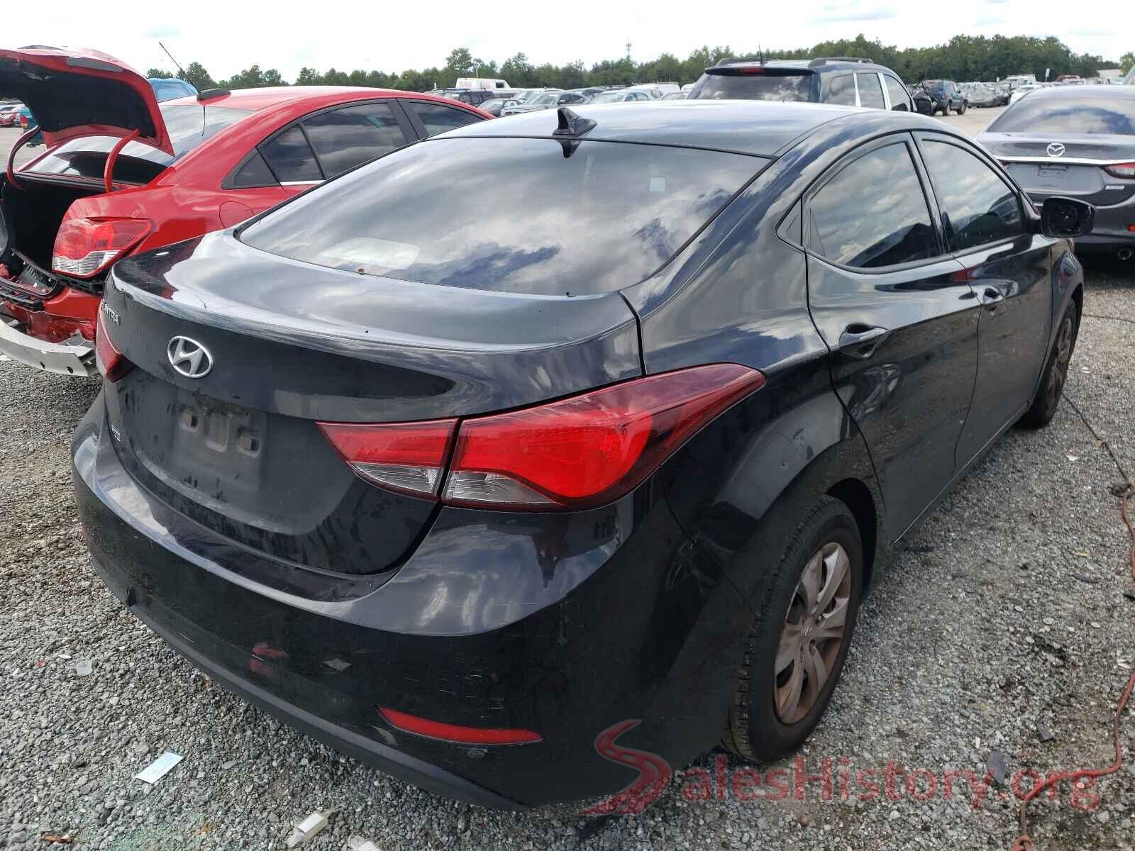 5NPDH4AE5GH677571 2016 HYUNDAI ELANTRA