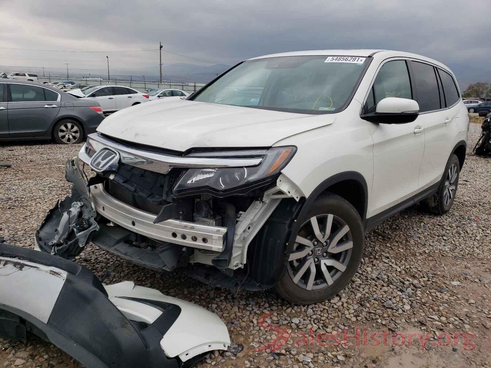 5FNYF6H53KB040307 2019 HONDA PILOT