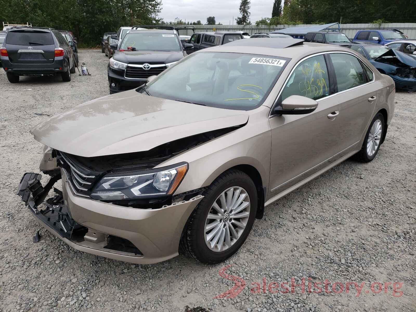 1VWBS7A37GC024502 2016 VOLKSWAGEN PASSAT