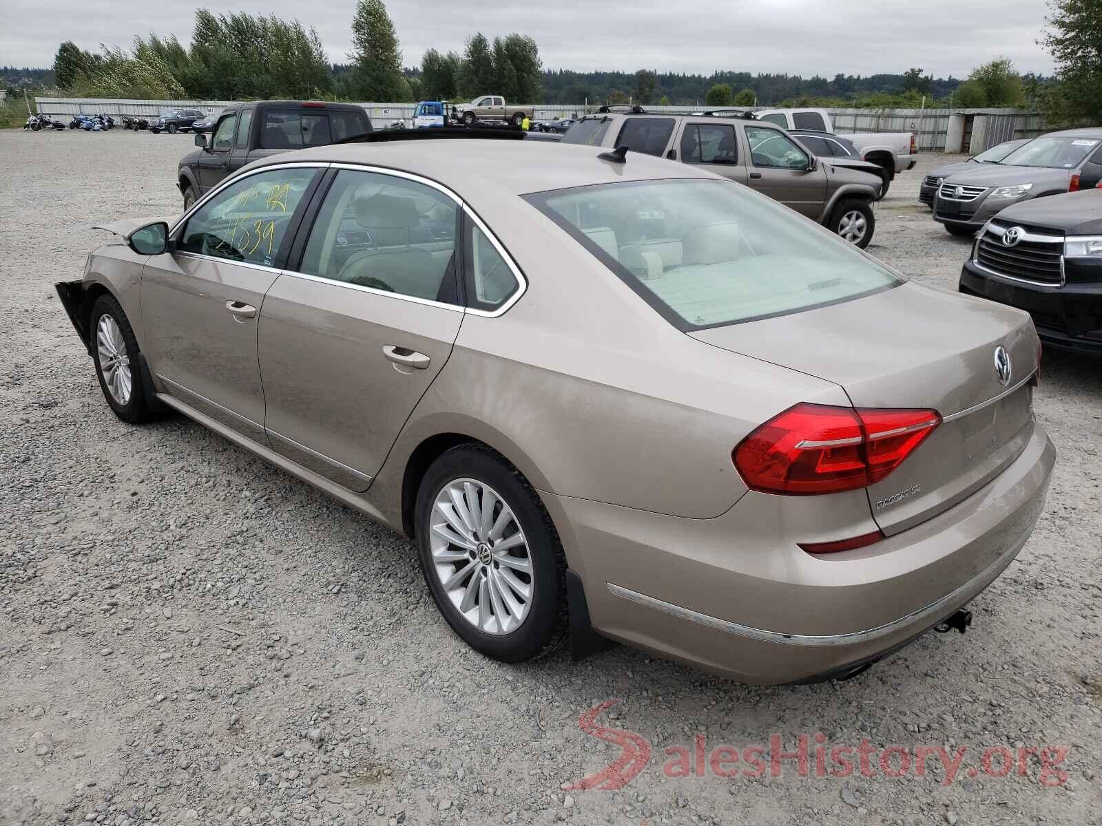 1VWBS7A37GC024502 2016 VOLKSWAGEN PASSAT