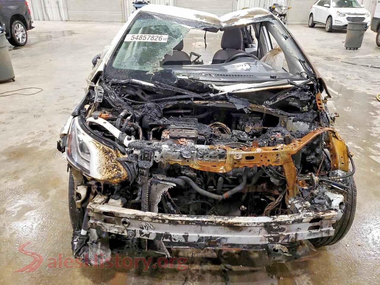2021 CHEVROLET BOLT VIN 1G1FY6S05M4109998, rear view