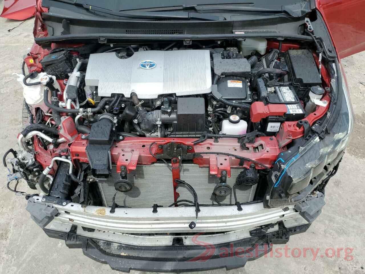 JTDKAMFP2M3171919 2021 TOYOTA PRIUS