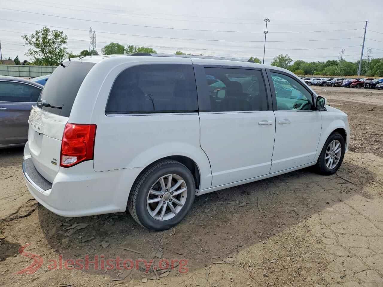 2019 DODGE CARAVAN VIN 2C4RDGCG8KR512515, right side view