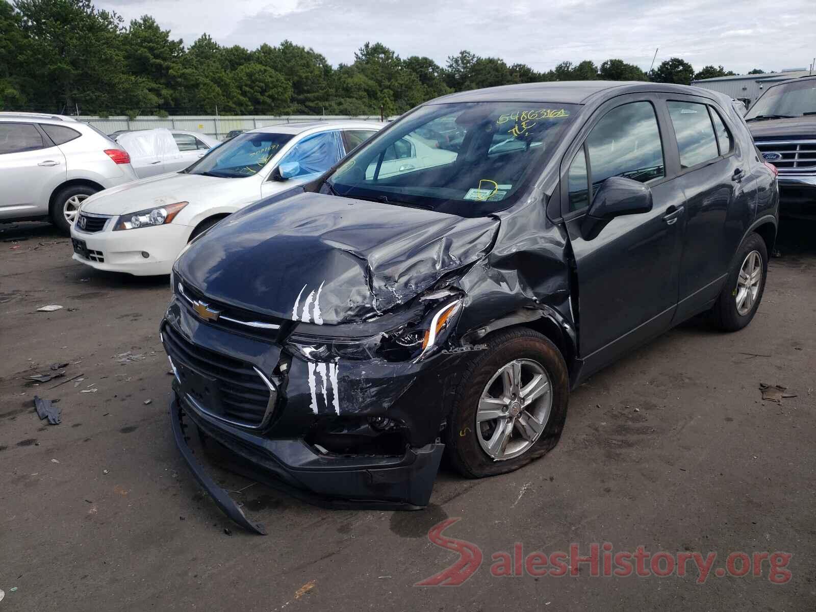 3GNCJKSB2KL398040 2019 CHEVROLET TRAX