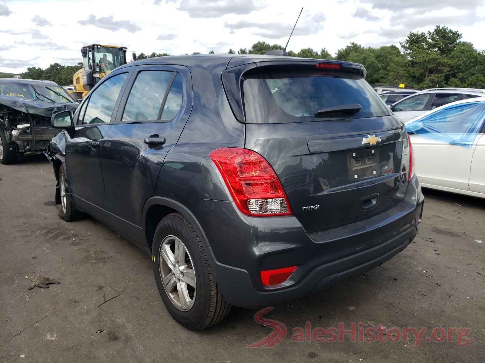 3GNCJKSB2KL398040 2019 CHEVROLET TRAX