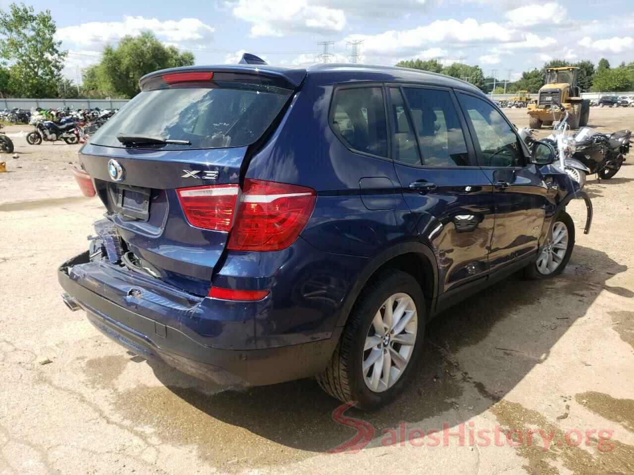 5UXWX9C35H0W69214 2017 BMW X3