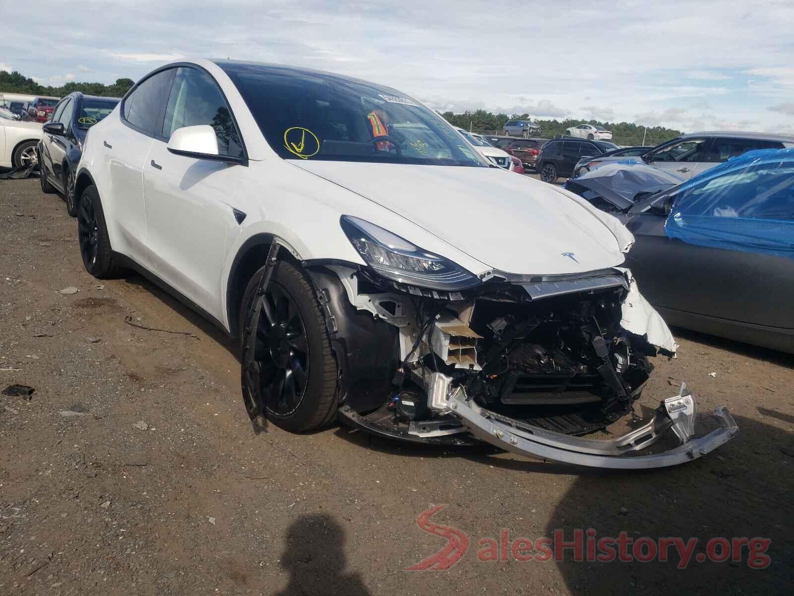 5YJYGDEE6MF190498 2021 TESLA MODEL Y