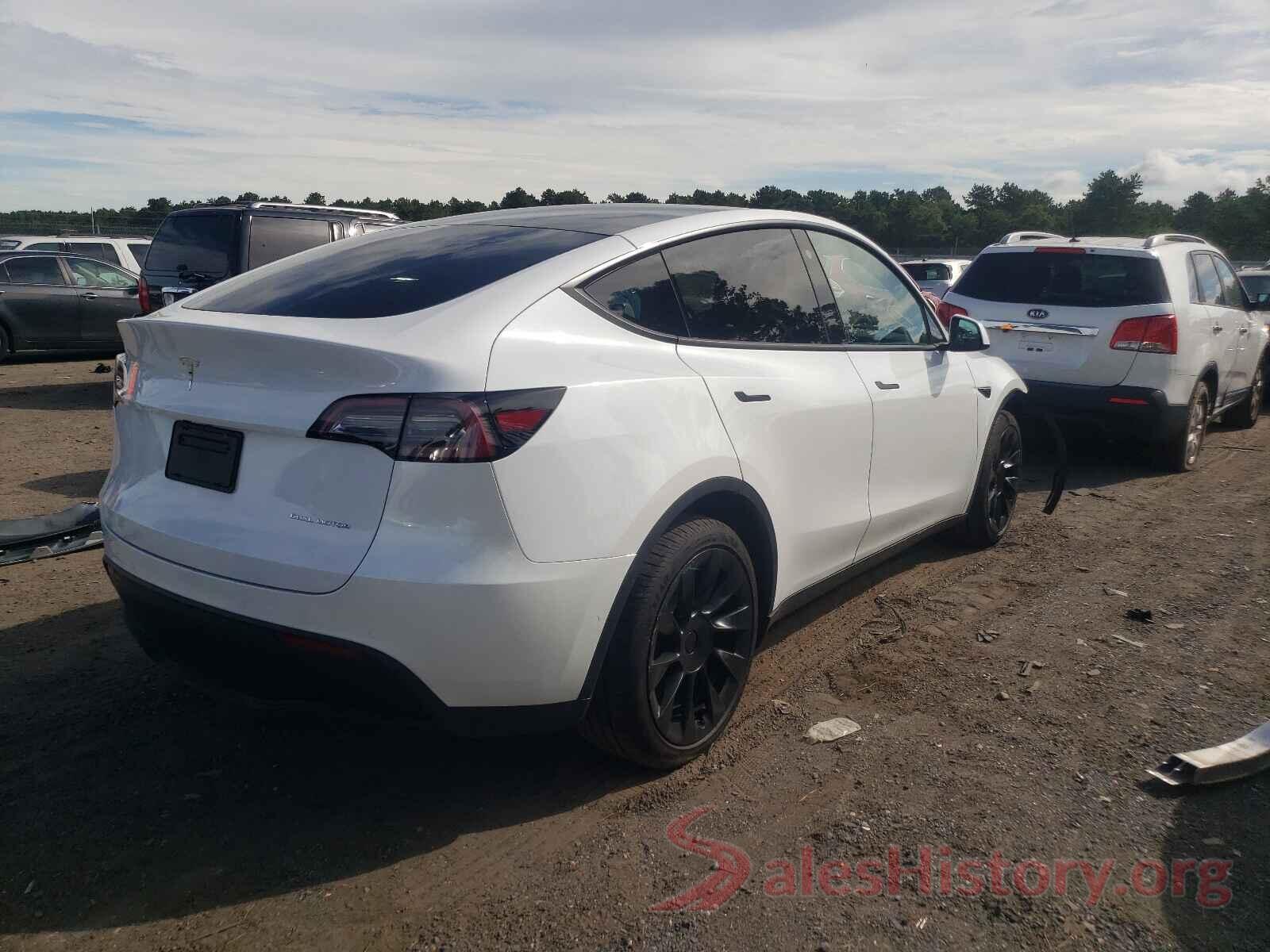 5YJYGDEE6MF190498 2021 TESLA MODEL Y