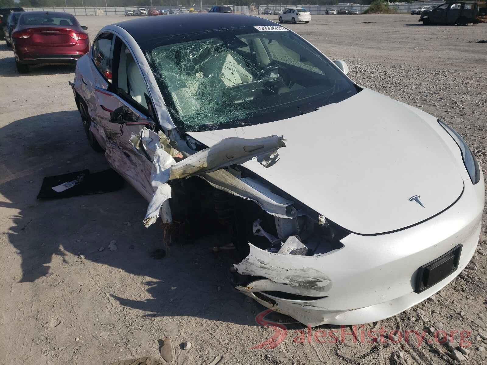 5YJ3E1EB1JF134744 2018 TESLA MODEL 3