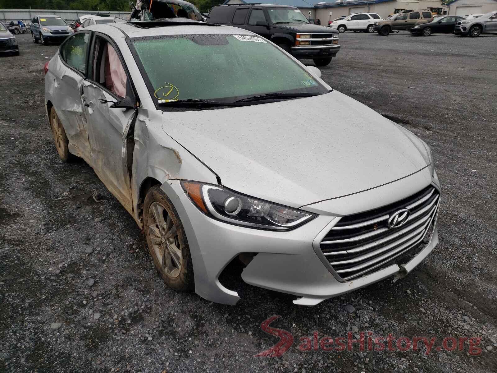 5NPD84LF0HH157270 2017 HYUNDAI ELANTRA