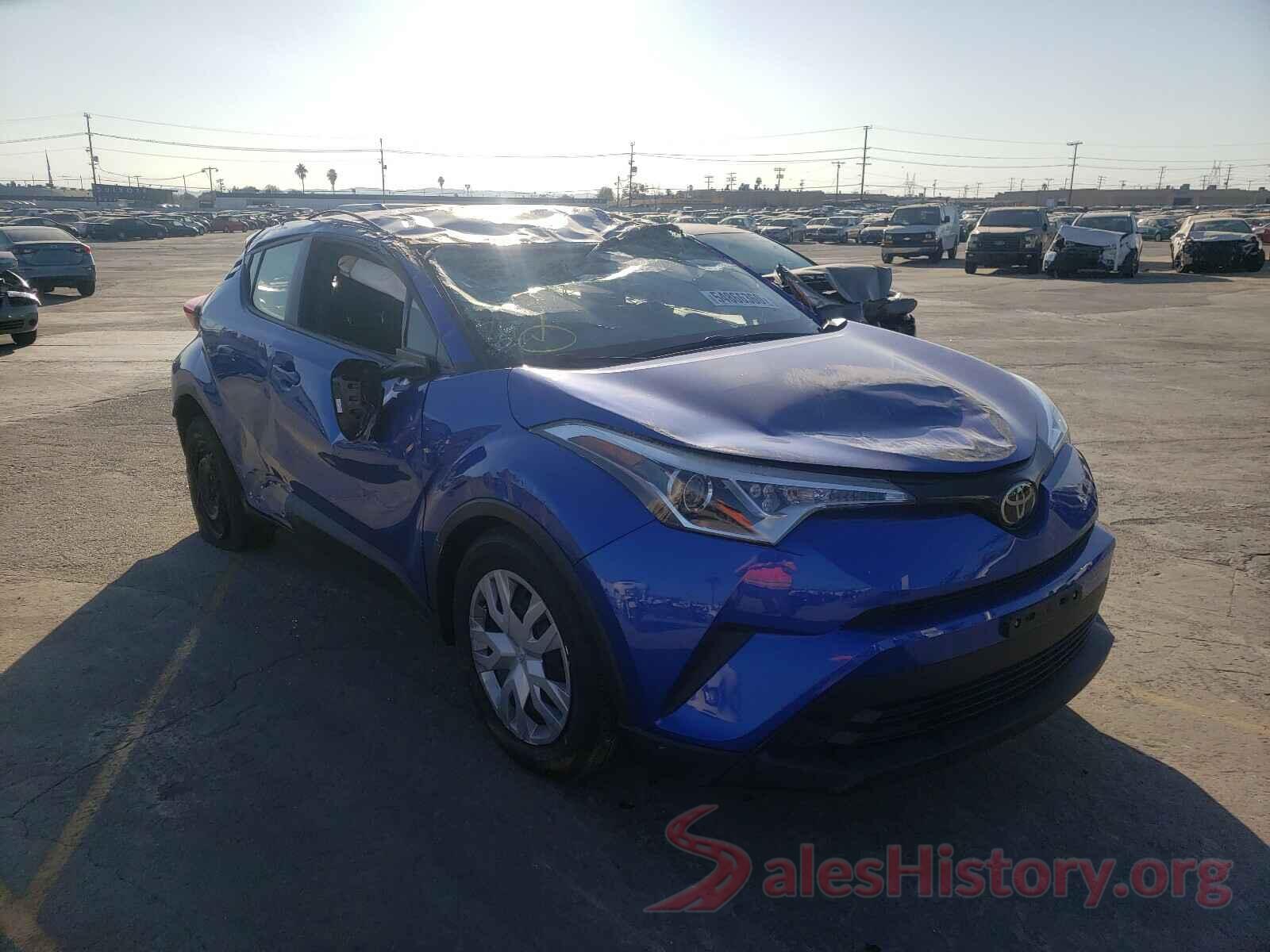 JTNKHMBX5K1058004 2019 TOYOTA C-HR