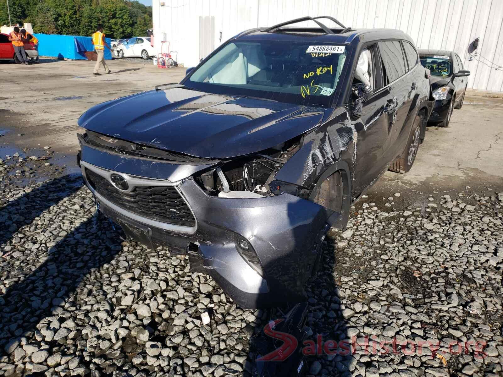 5TDHZRBH8MS061146 2021 TOYOTA HIGHLANDER