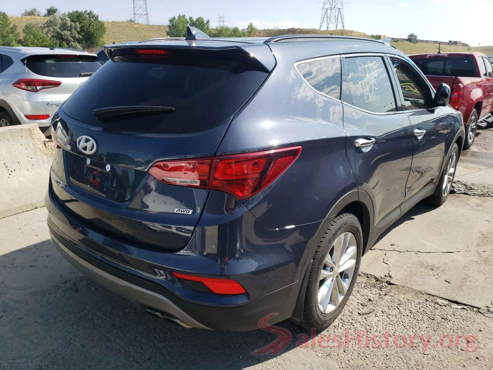 5XYZUDLA6HG498802 2017 HYUNDAI SANTA FE