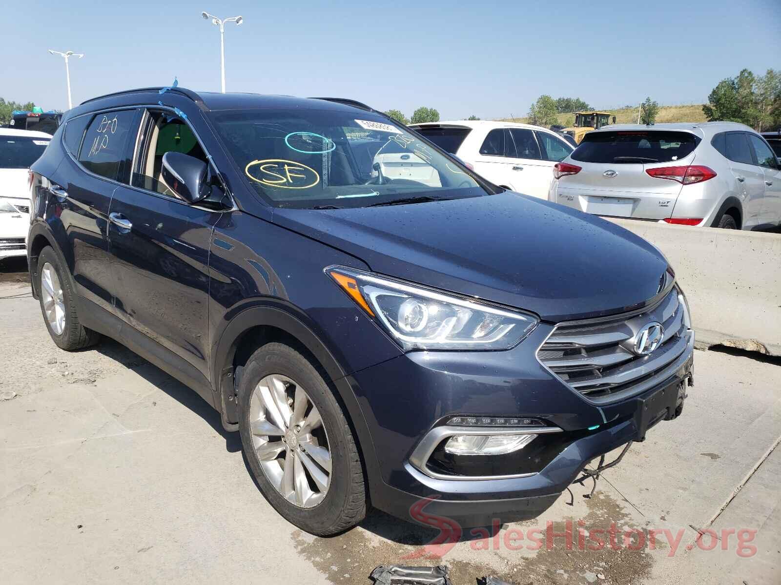 5XYZUDLA6HG498802 2017 HYUNDAI SANTA FE