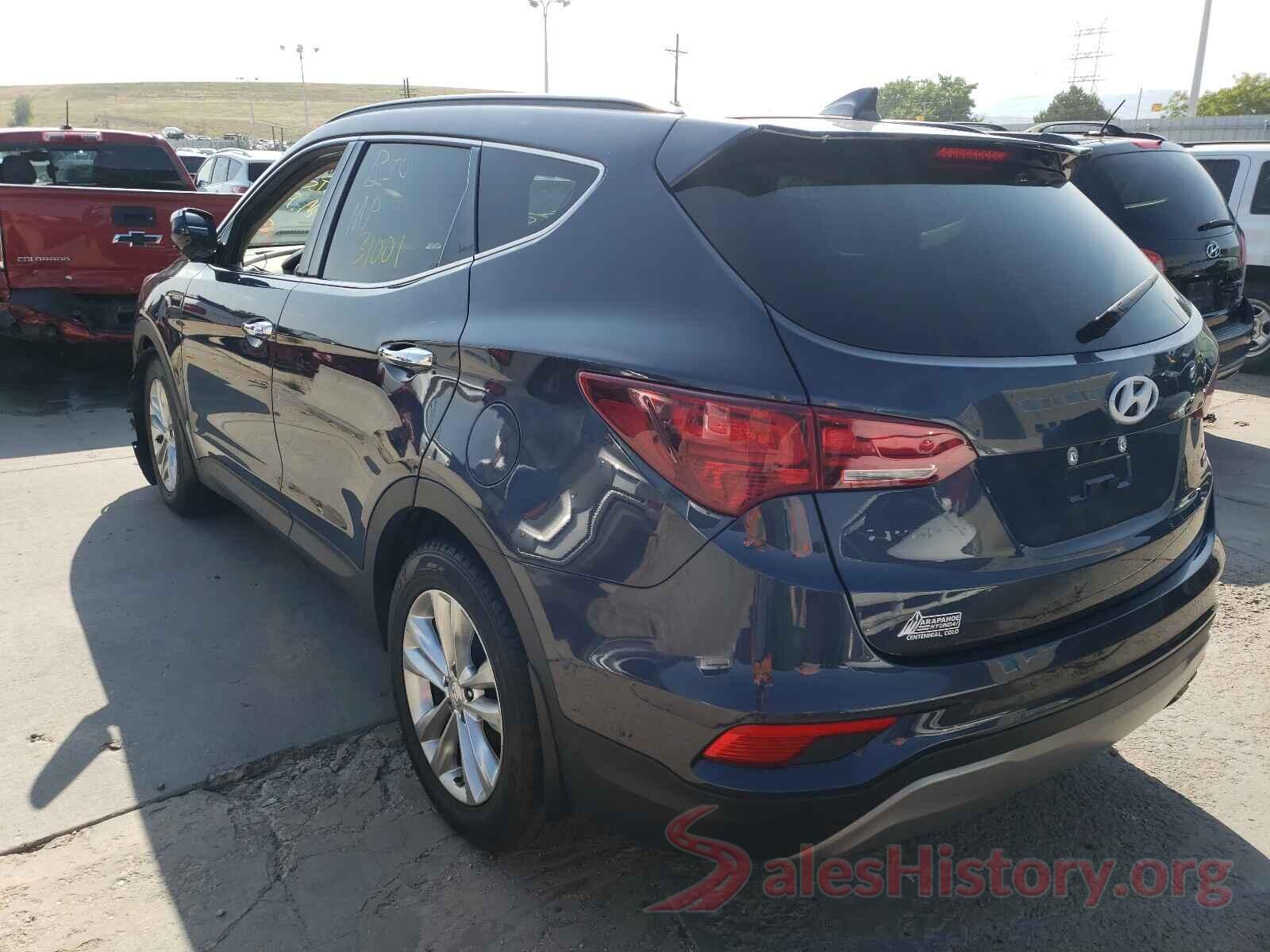 5XYZUDLA6HG498802 2017 HYUNDAI SANTA FE