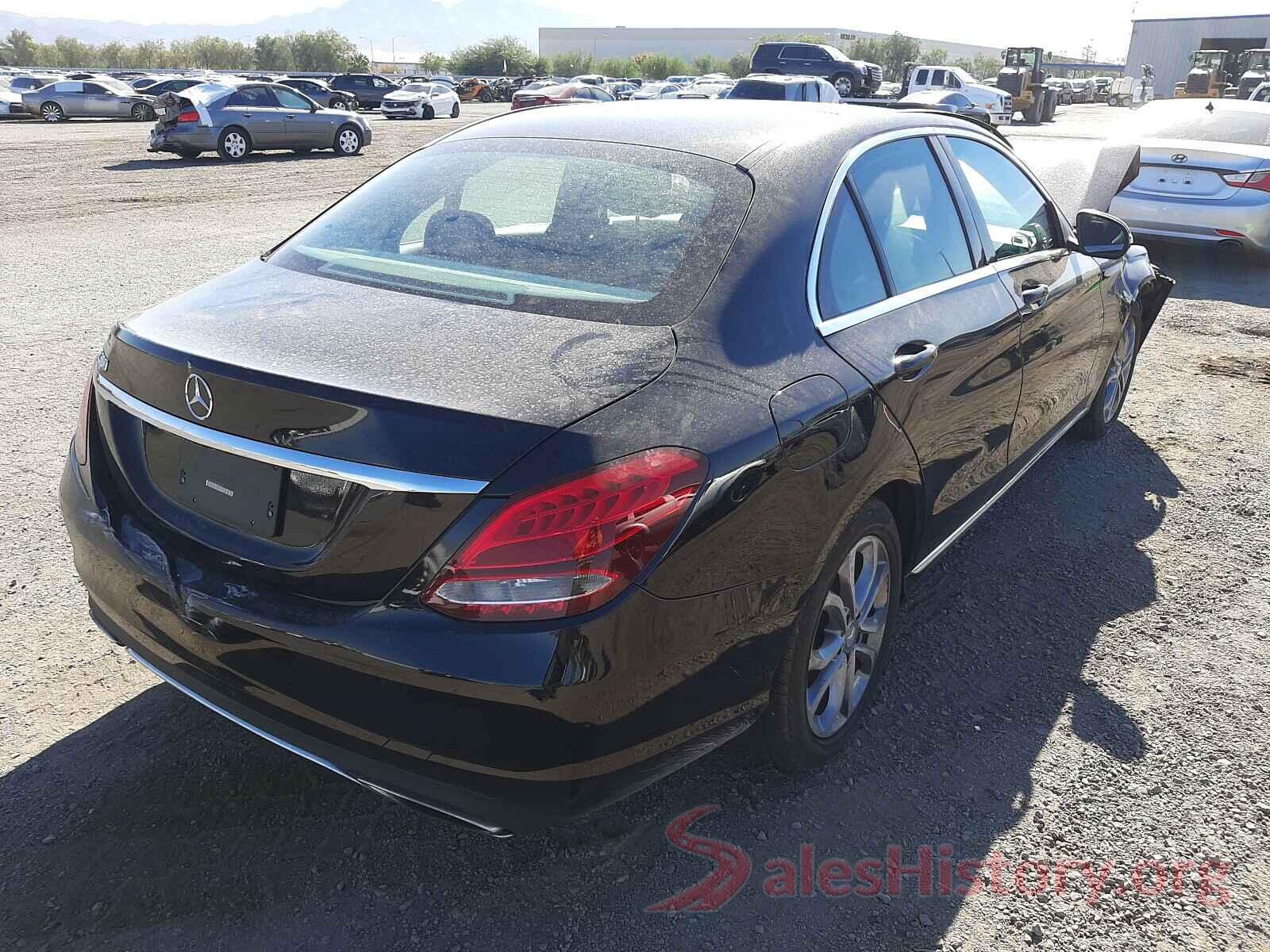 55SWF4JB3HU193434 2017 MERCEDES-BENZ C CLASS