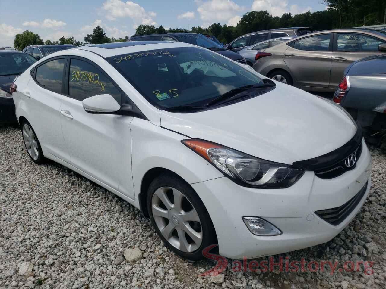 5NPDH4AE8DH443789 2013 HYUNDAI ELANTRA