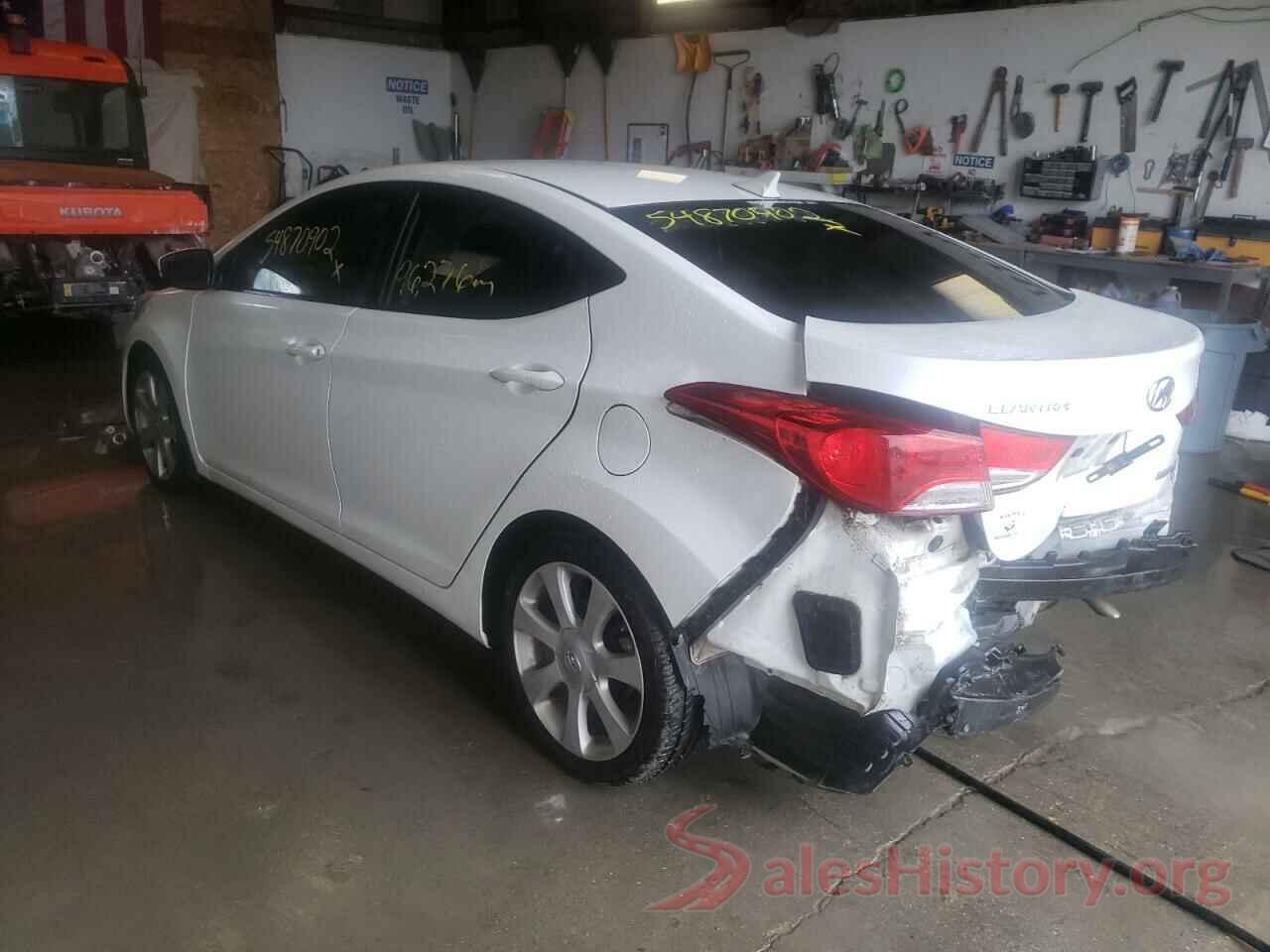 5NPDH4AE8DH443789 2013 HYUNDAI ELANTRA