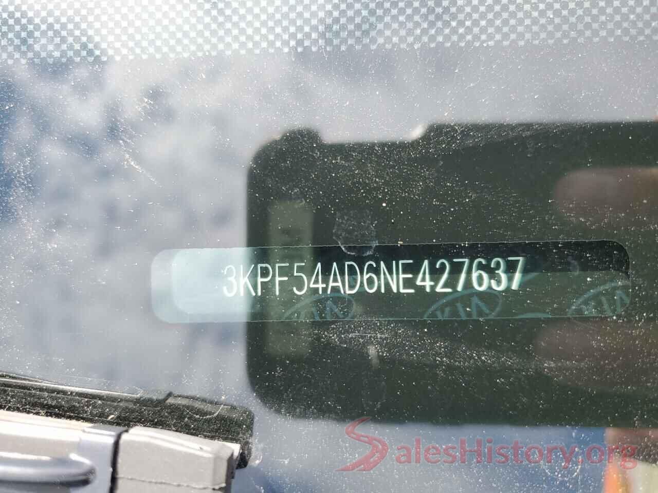 3KPF54AD6NE427637 2022 KIA FORTE