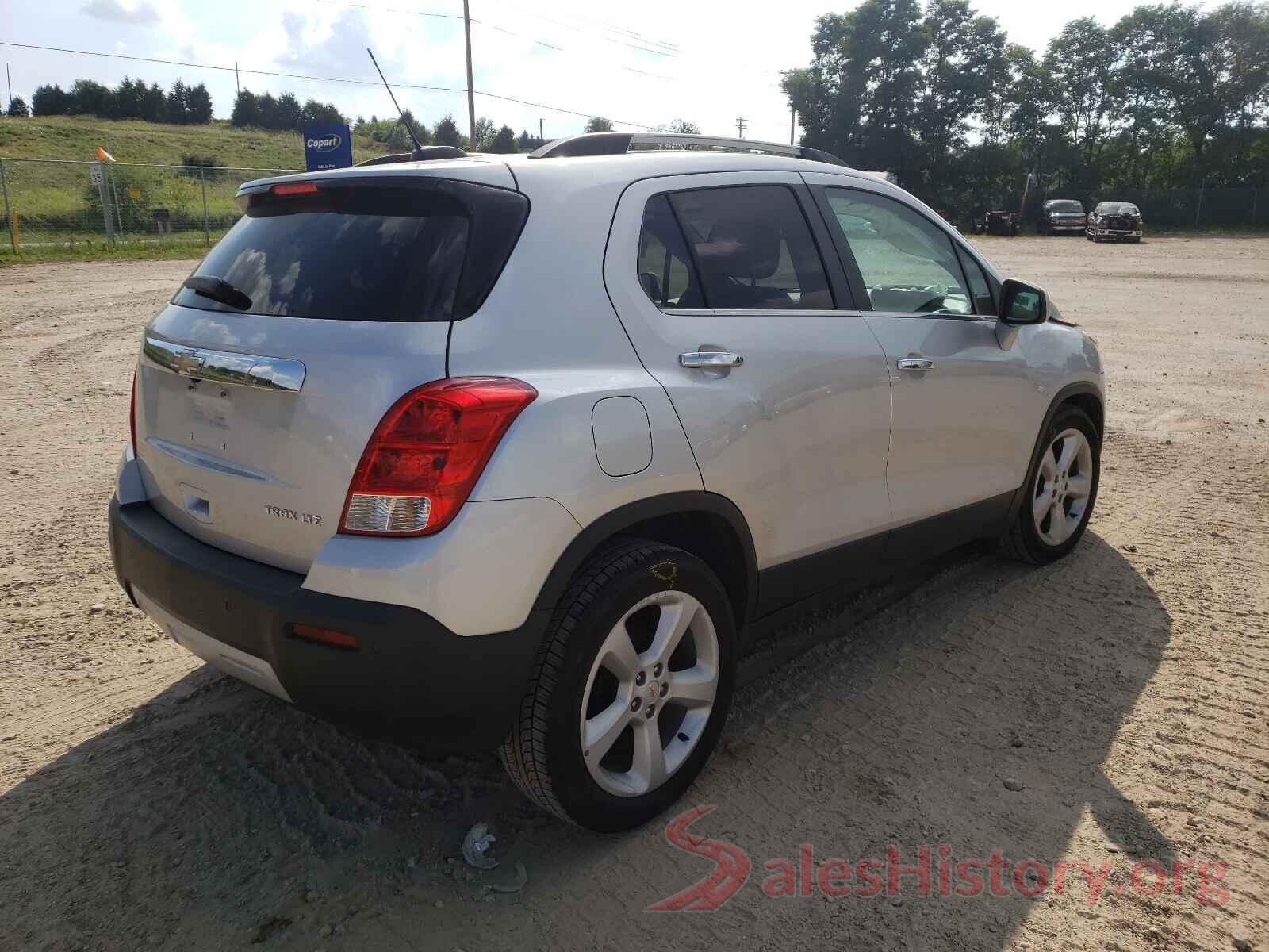 KL7CJMSB6GB558740 2016 CHEVROLET TRAX