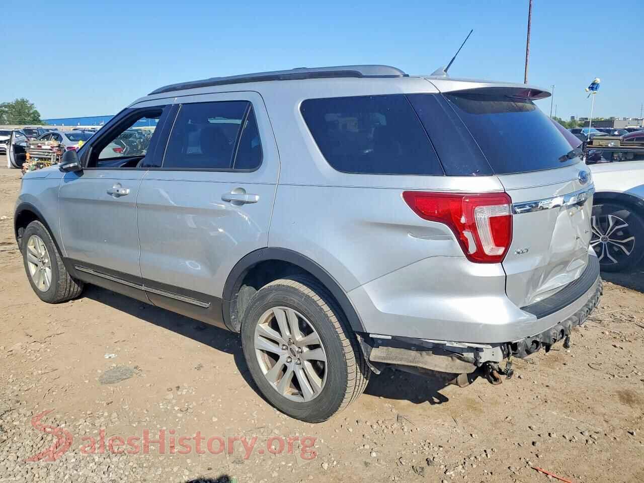 2019 FORD EXPLORER VIN 1FM5K8D81KGA70949, front view