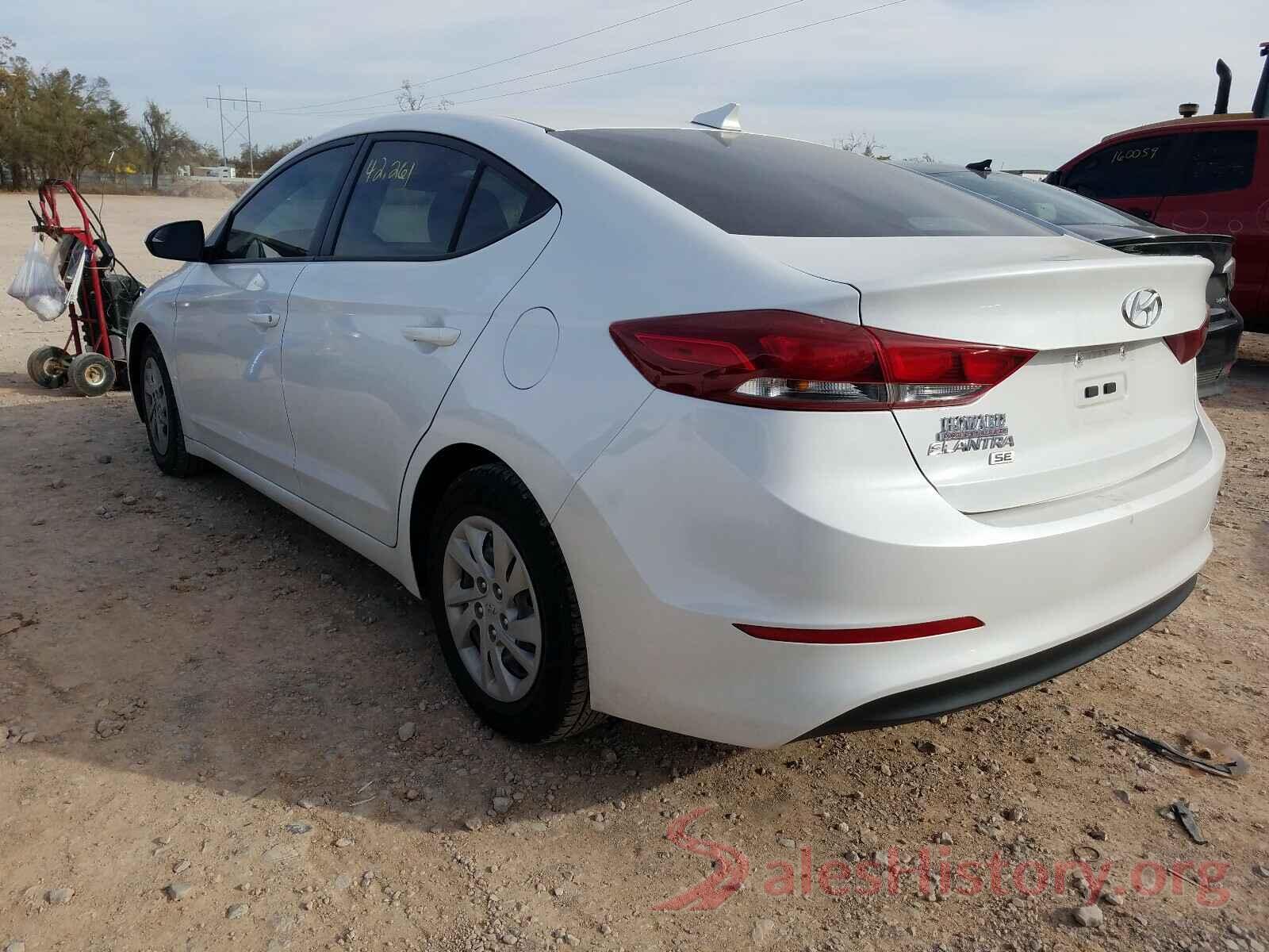 5NPD74LF6HH185688 2017 HYUNDAI ELANTRA