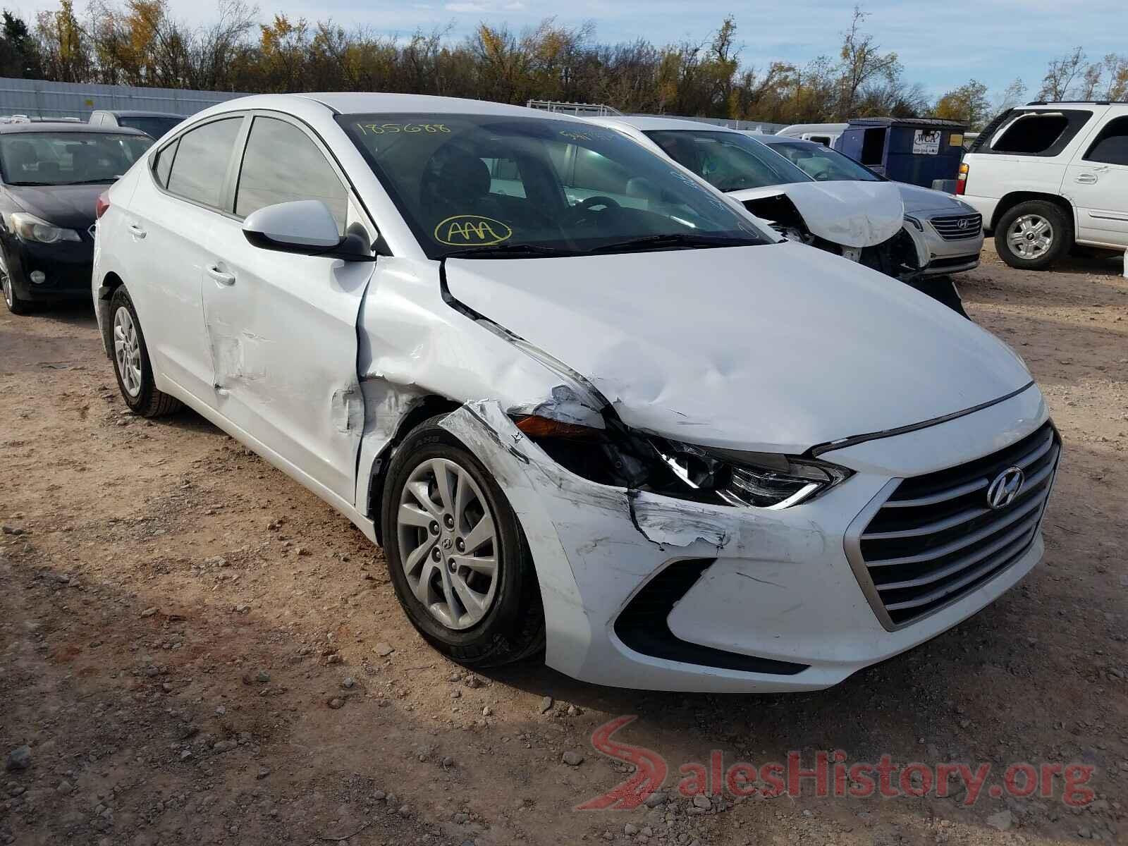 5NPD74LF6HH185688 2017 HYUNDAI ELANTRA